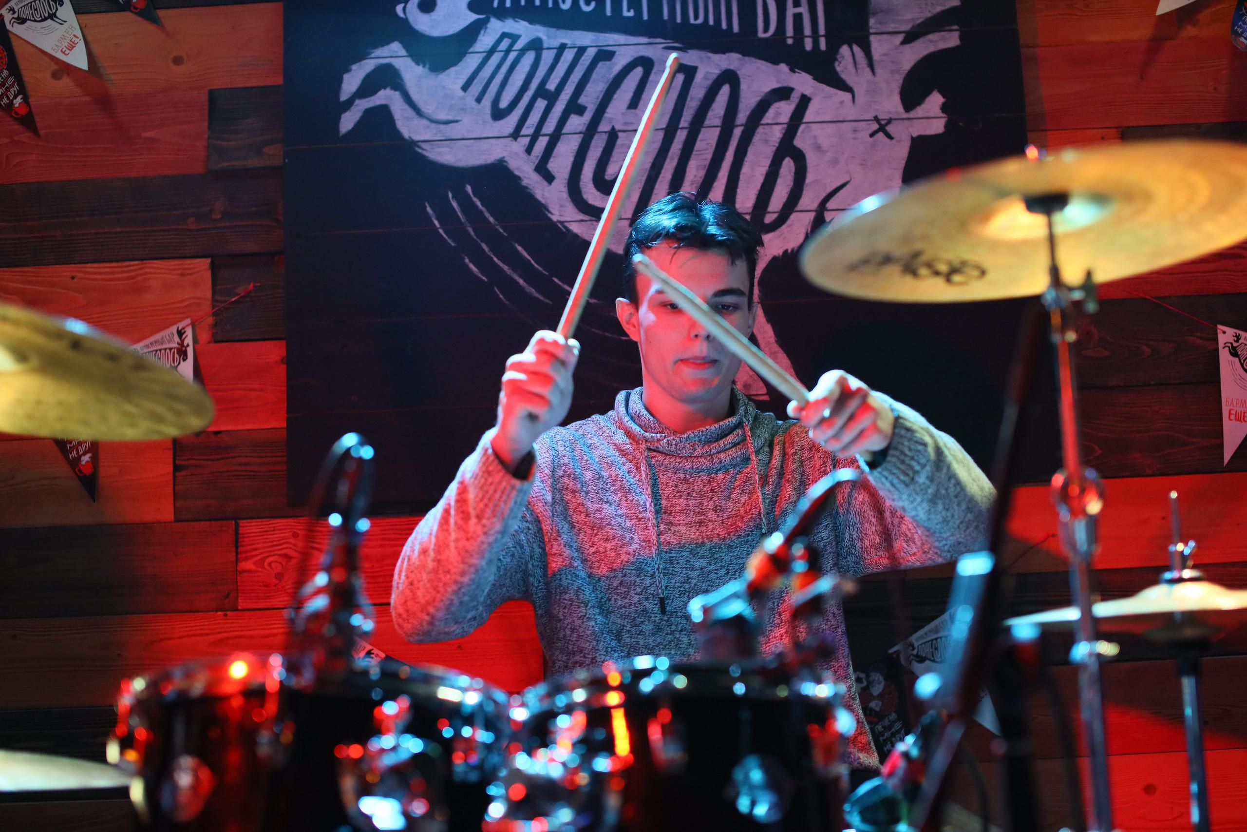 Отчётный концерт «Нешкола барабанов». Фотограф, видеограф