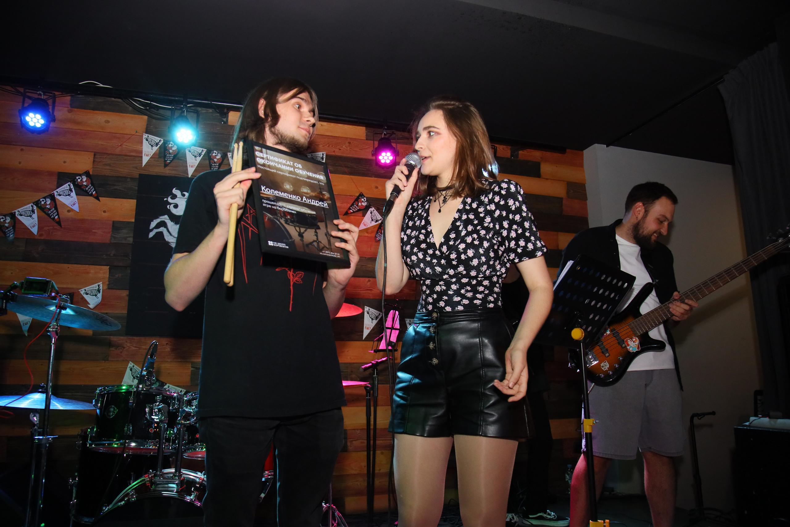 Отчётный концерт «Нешкола барабанов». Фотограф, видеограф