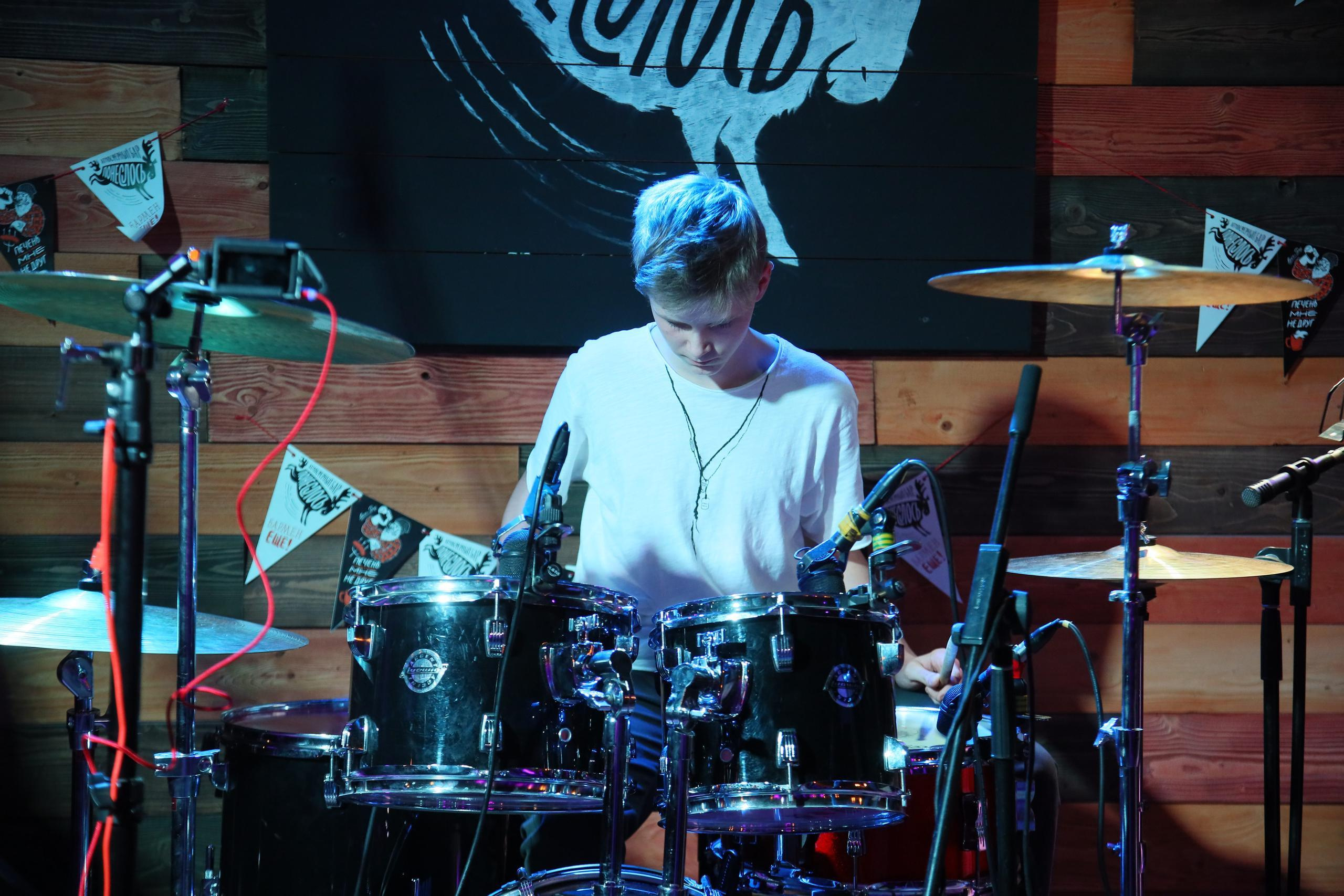 Отчётный концерт «Нешкола барабанов». Фотограф, видеограф