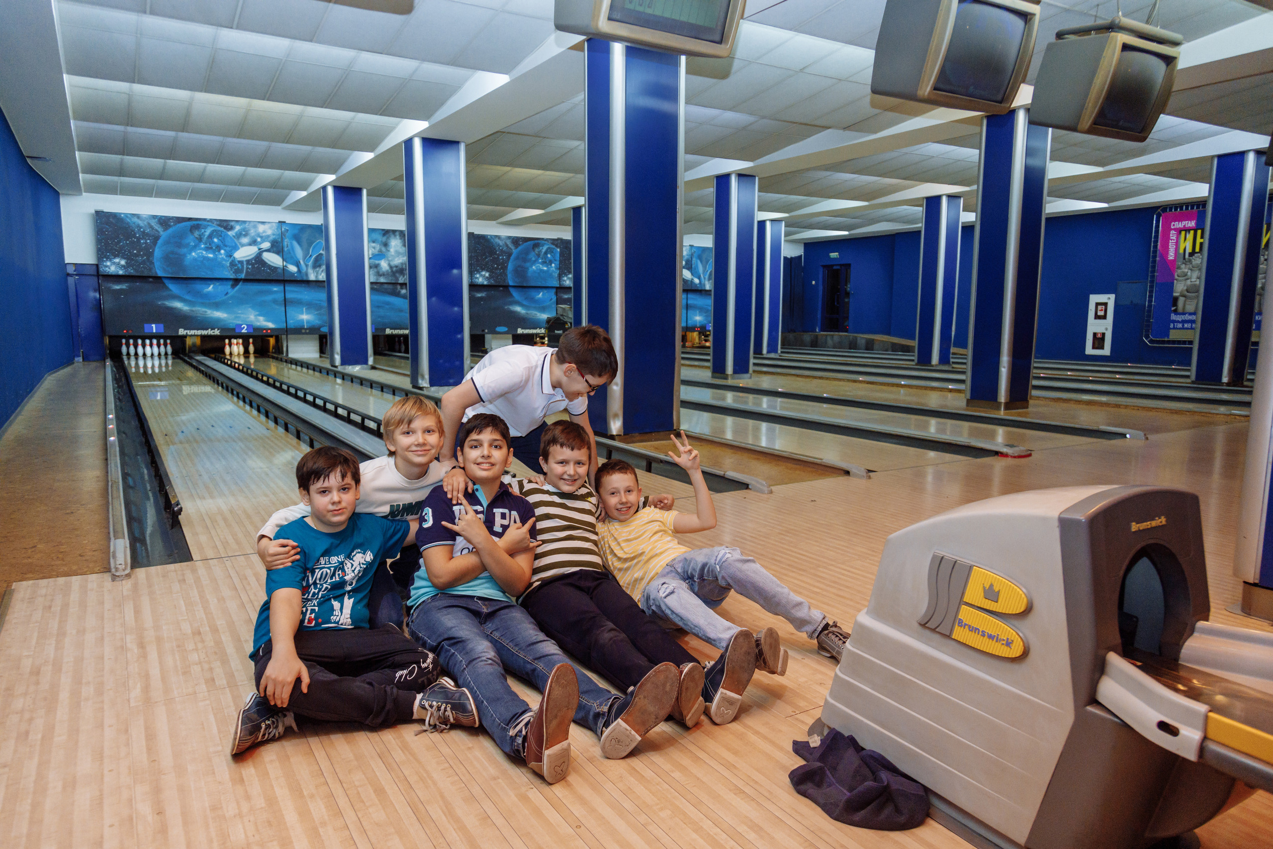 День рождения в боулинге. Фотограф, видеограф