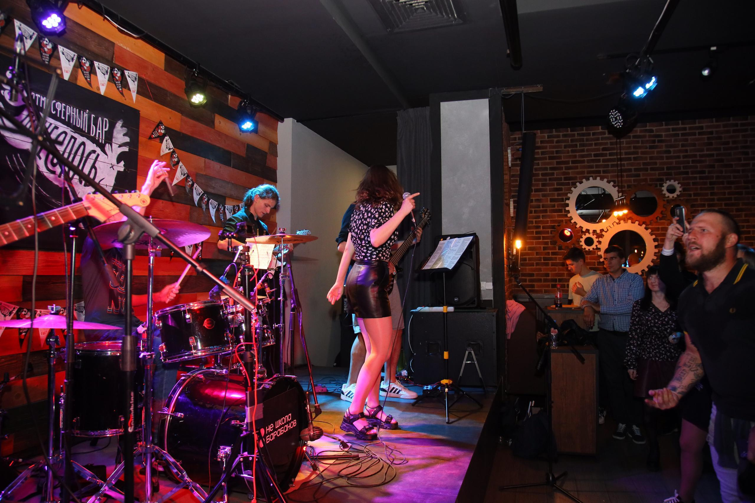 Отчётный концерт «Нешкола барабанов». Фотограф, видеограф