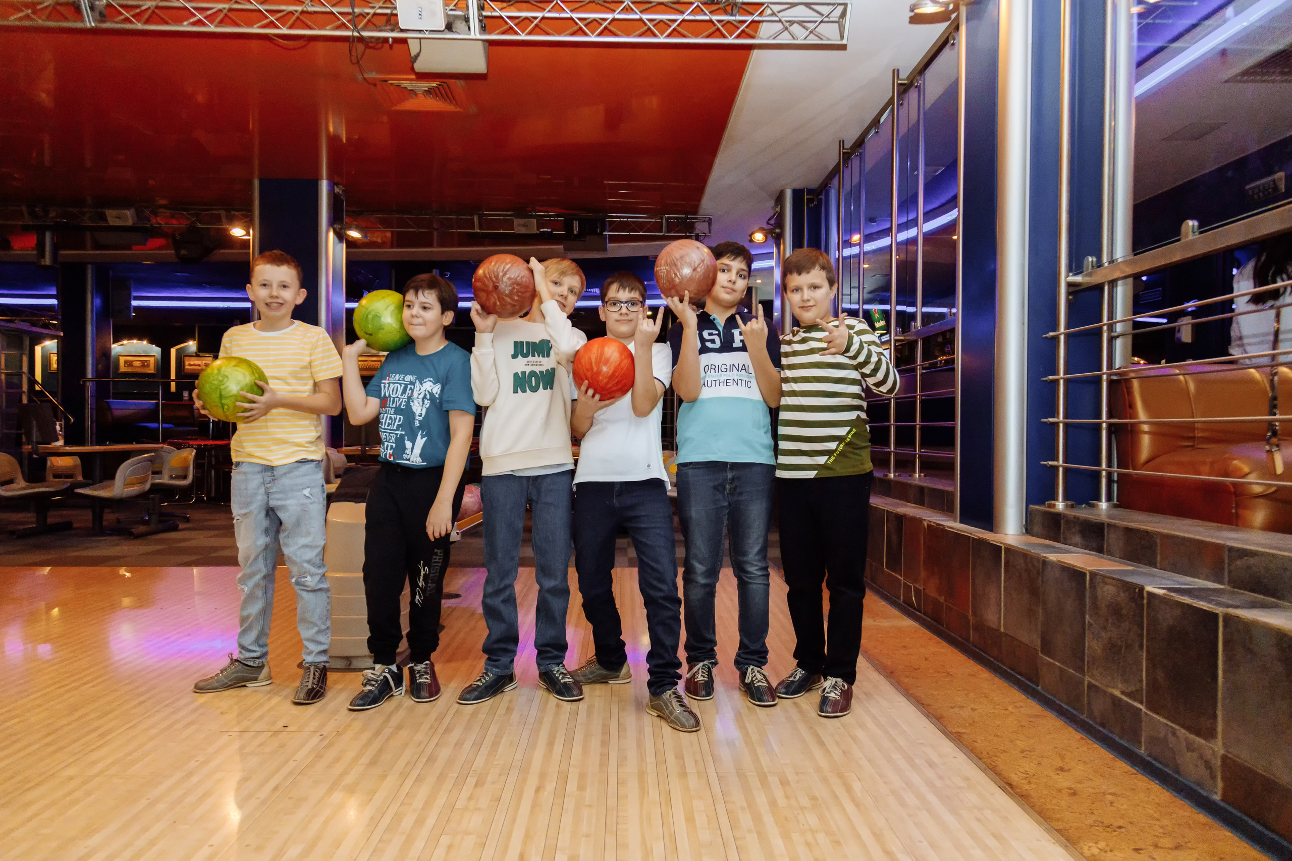 День рождения в боулинге. Фотограф, видеограф