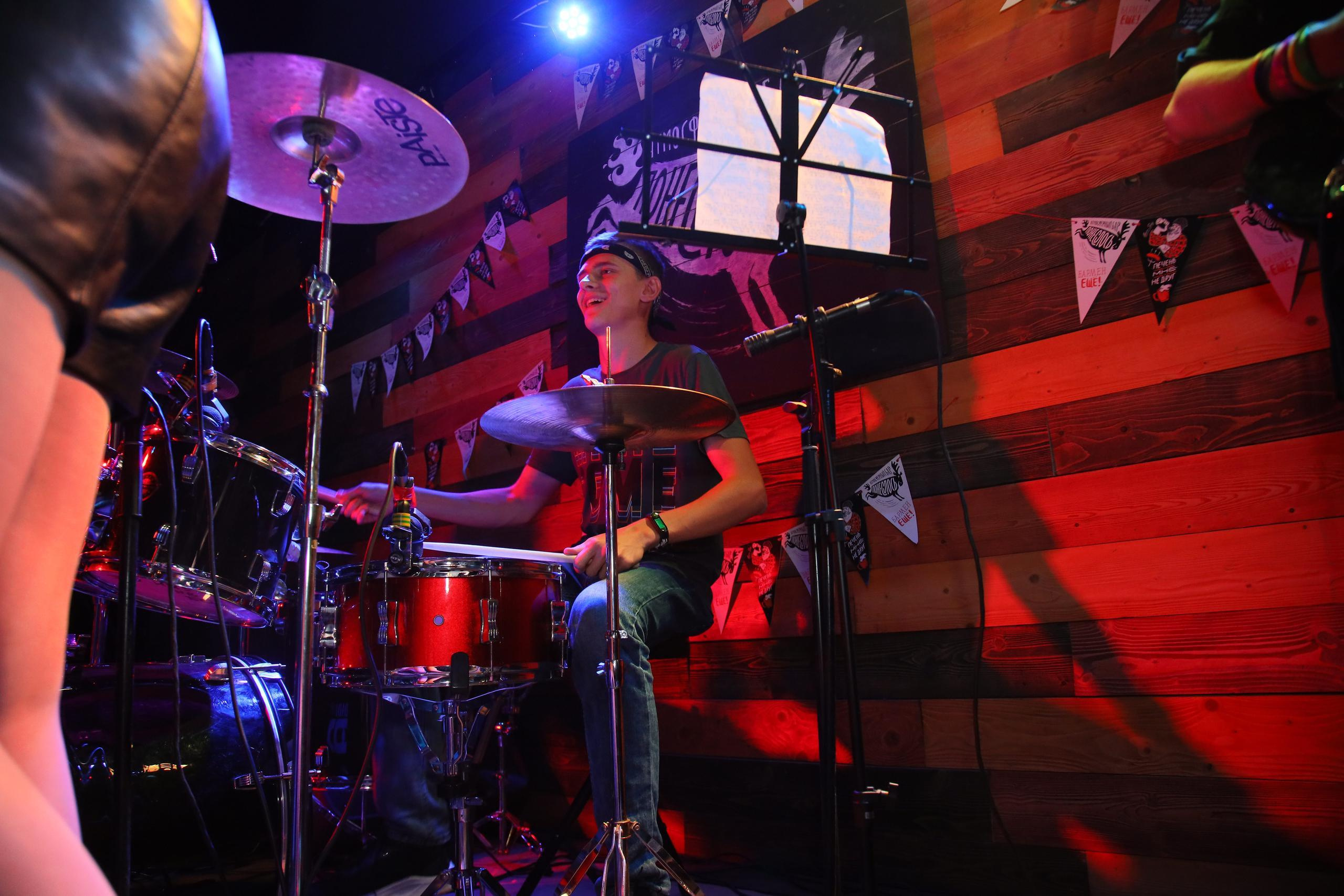 Отчётный концерт «Нешкола барабанов». Фотограф, видеограф