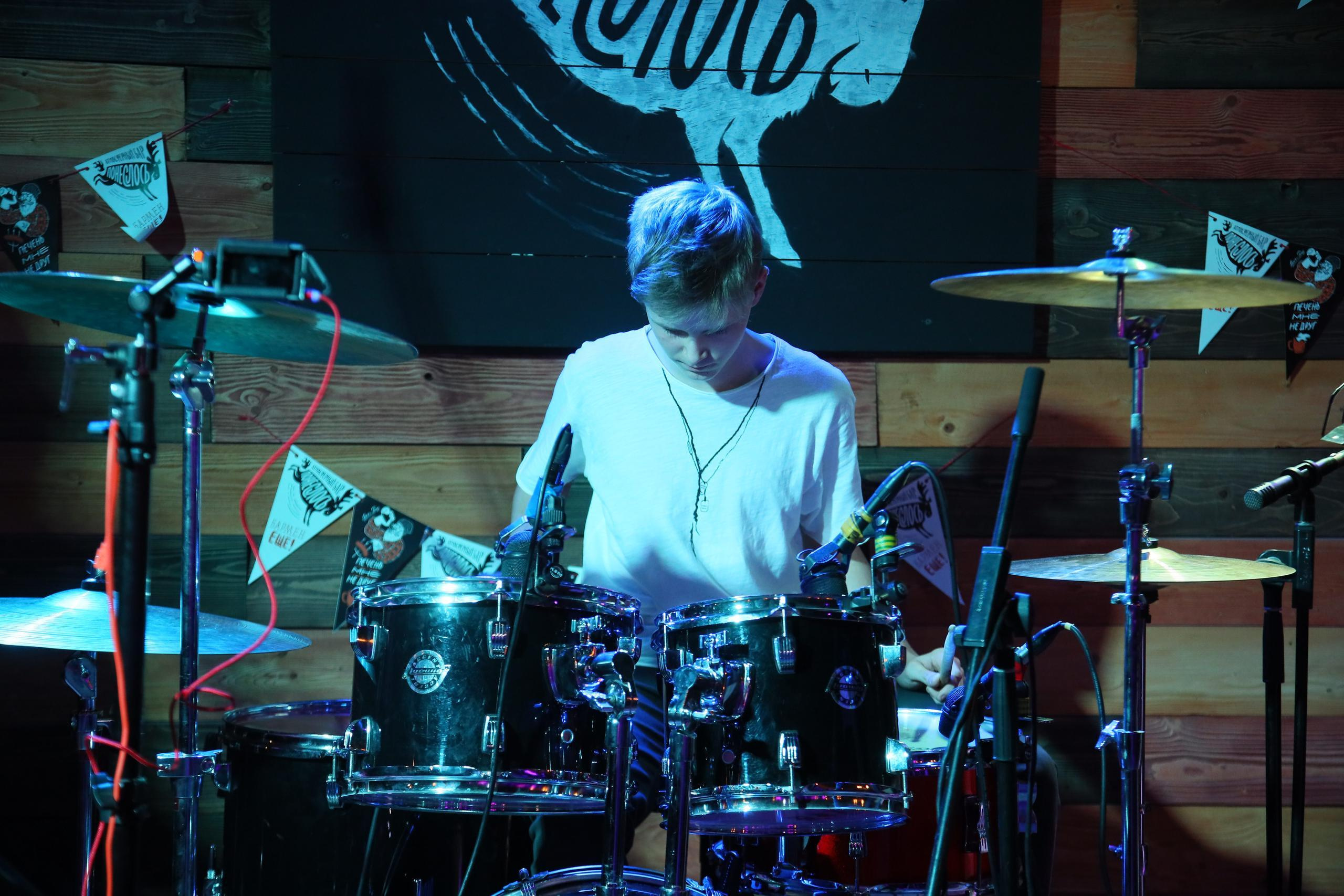 Отчётный концерт «Нешкола барабанов». Фотограф, видеограф