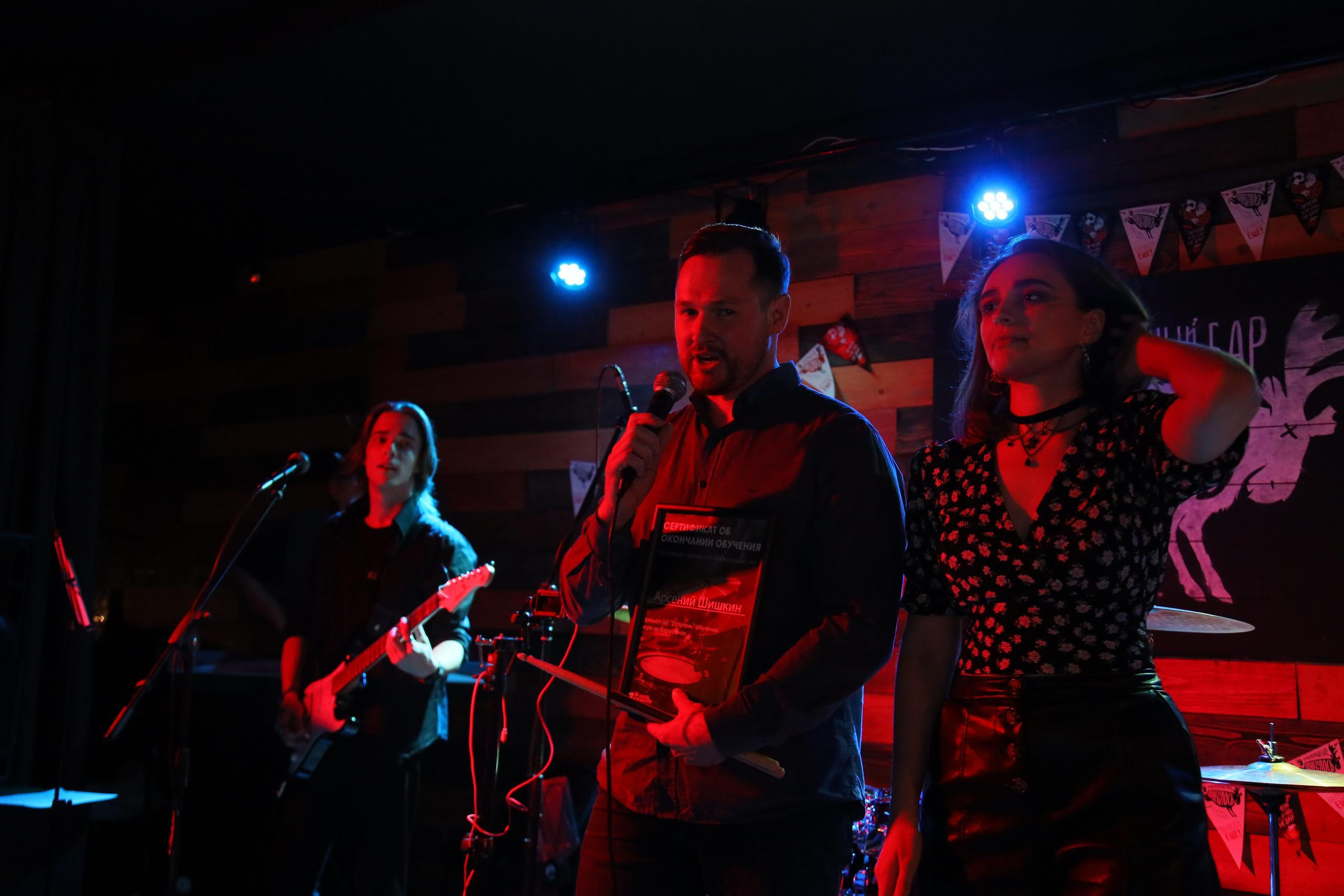 Отчётный концерт «Нешкола барабанов». Фотограф, видеограф