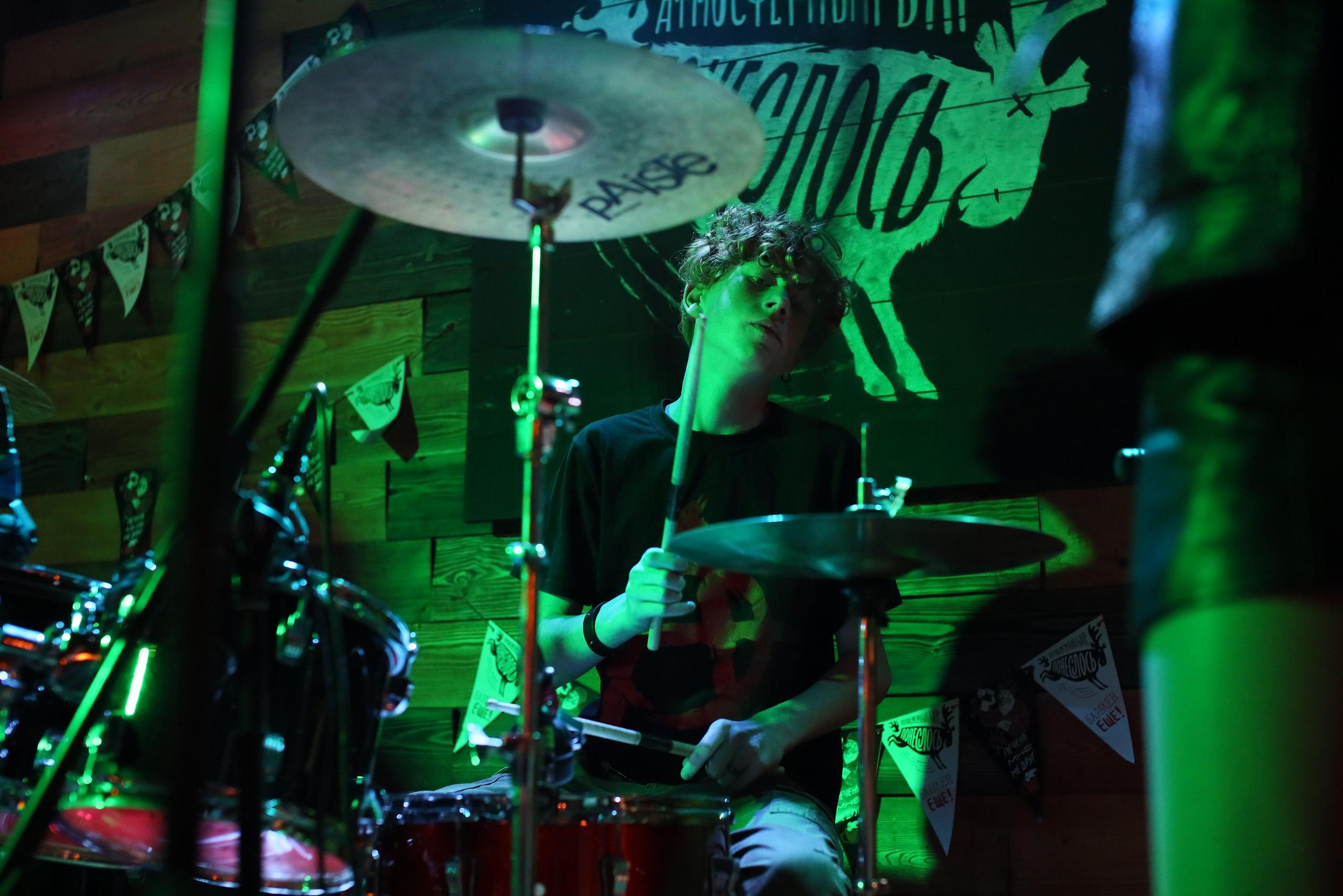 Отчётный концерт «Нешкола барабанов». Фотограф, видеограф