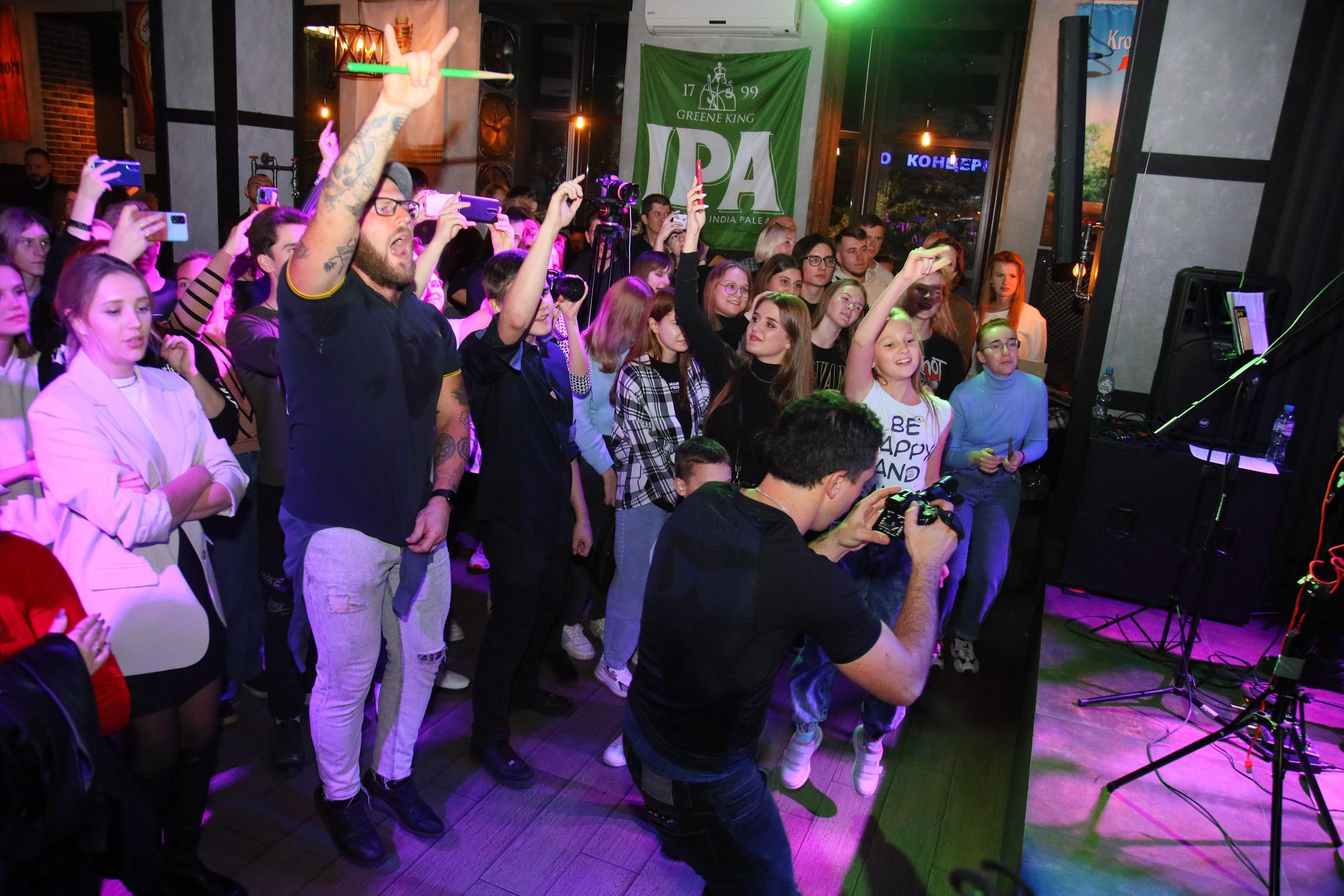 Отчётный концерт «Нешкола барабанов». Фотограф, видеограф