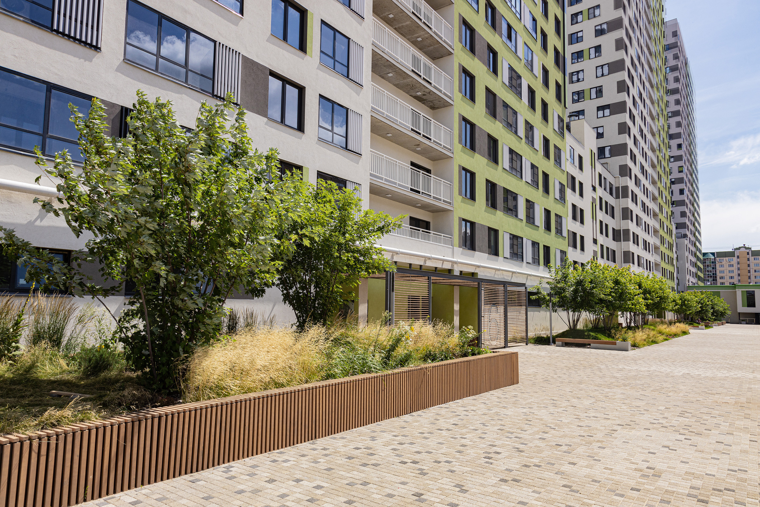 ЖК 5 Столиц, ландшафтный дизайн. Фотограф, видеограф