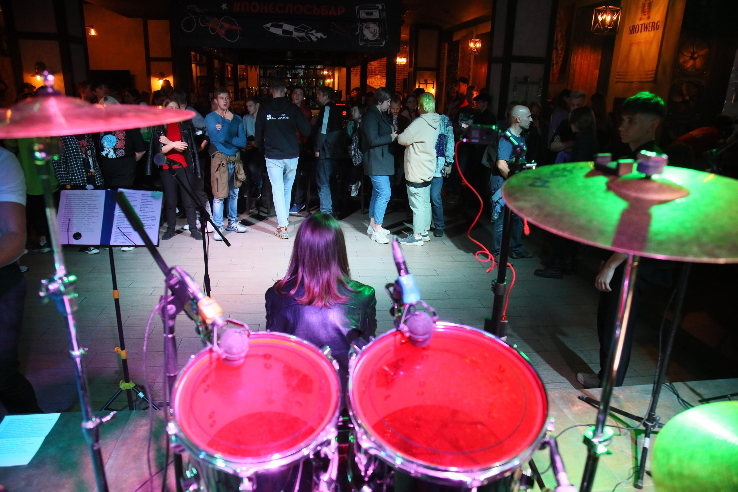 Отчётный концерт «Нешкола барабанов». Фотограф, видеограф