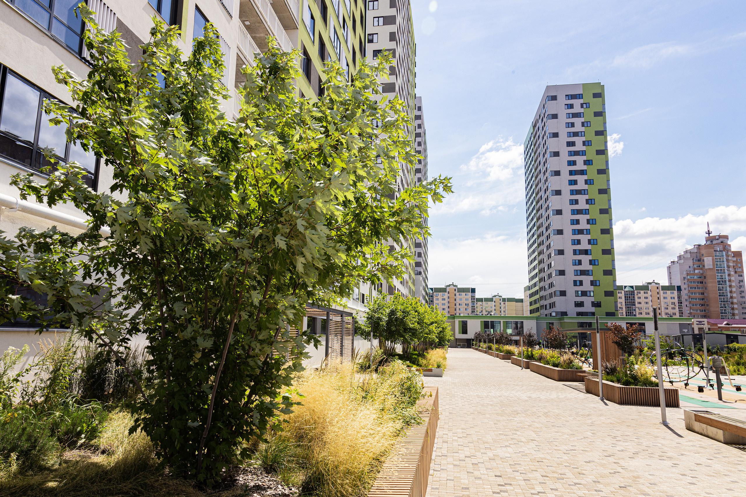 ЖК 5 Столиц, ландшафтный дизайн. Фотограф, видеограф