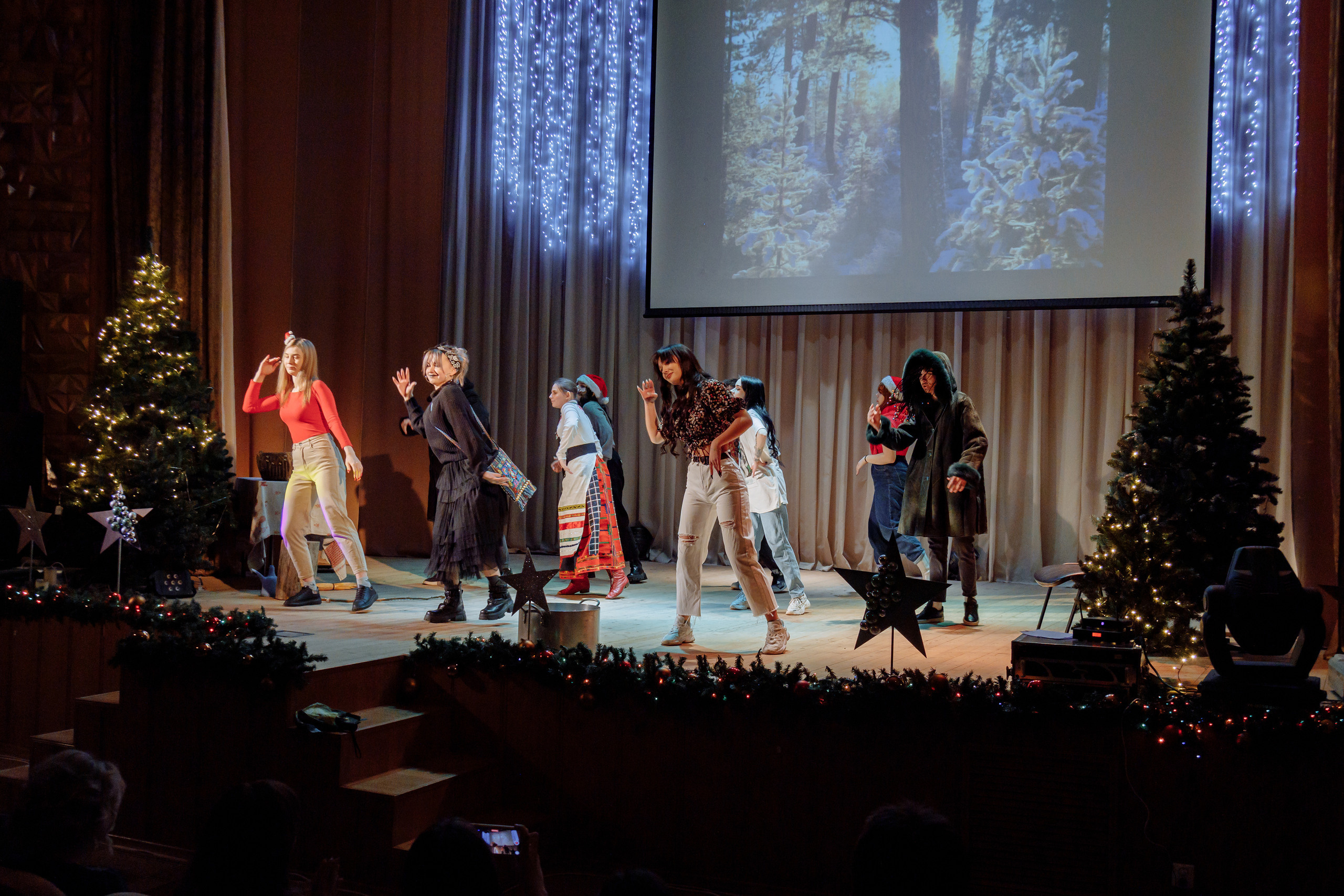 Новогодний концерт в КИТиФ. Фотограф, видеограф