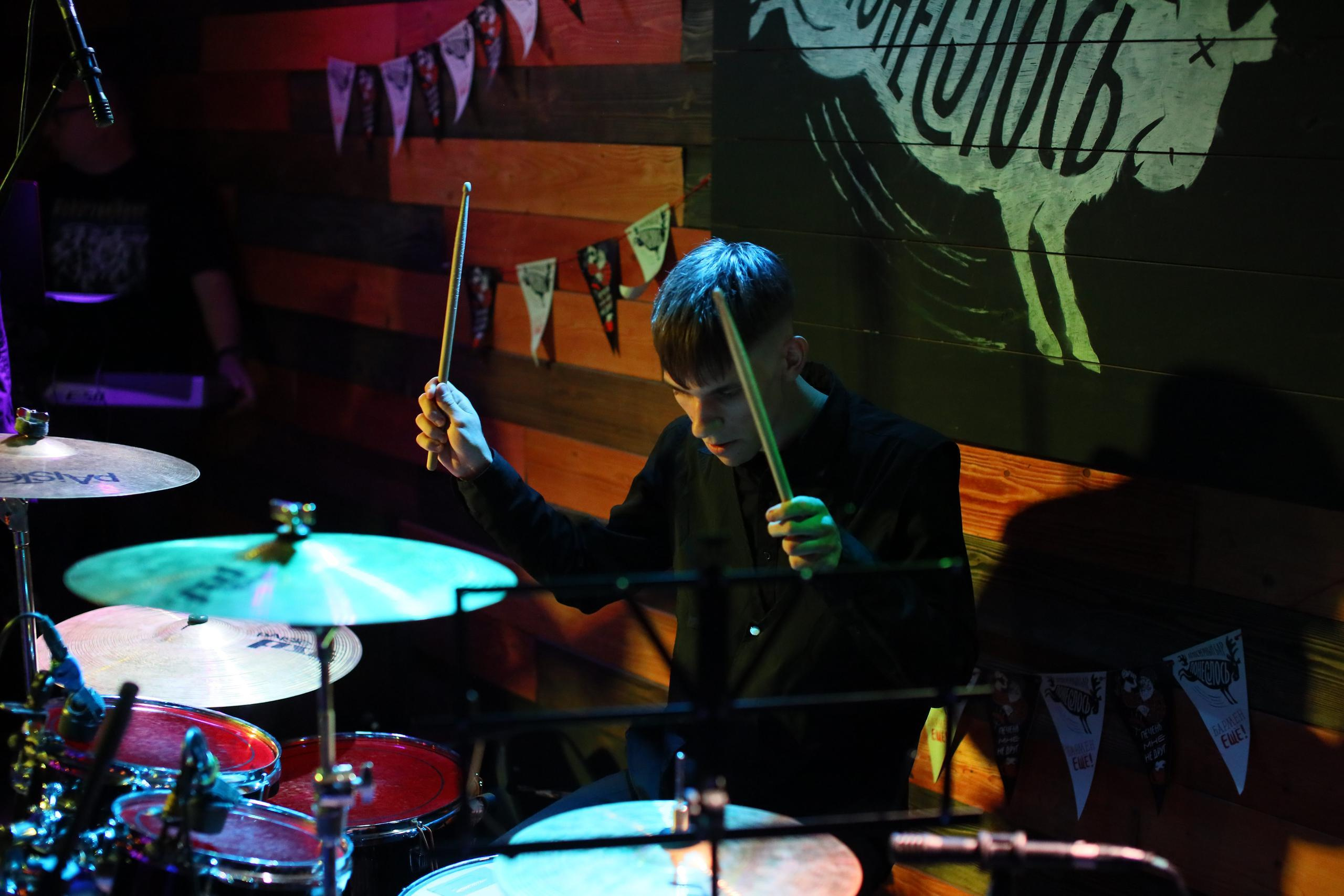 Отчётный концерт «Нешкола барабанов». Фотограф, видеограф