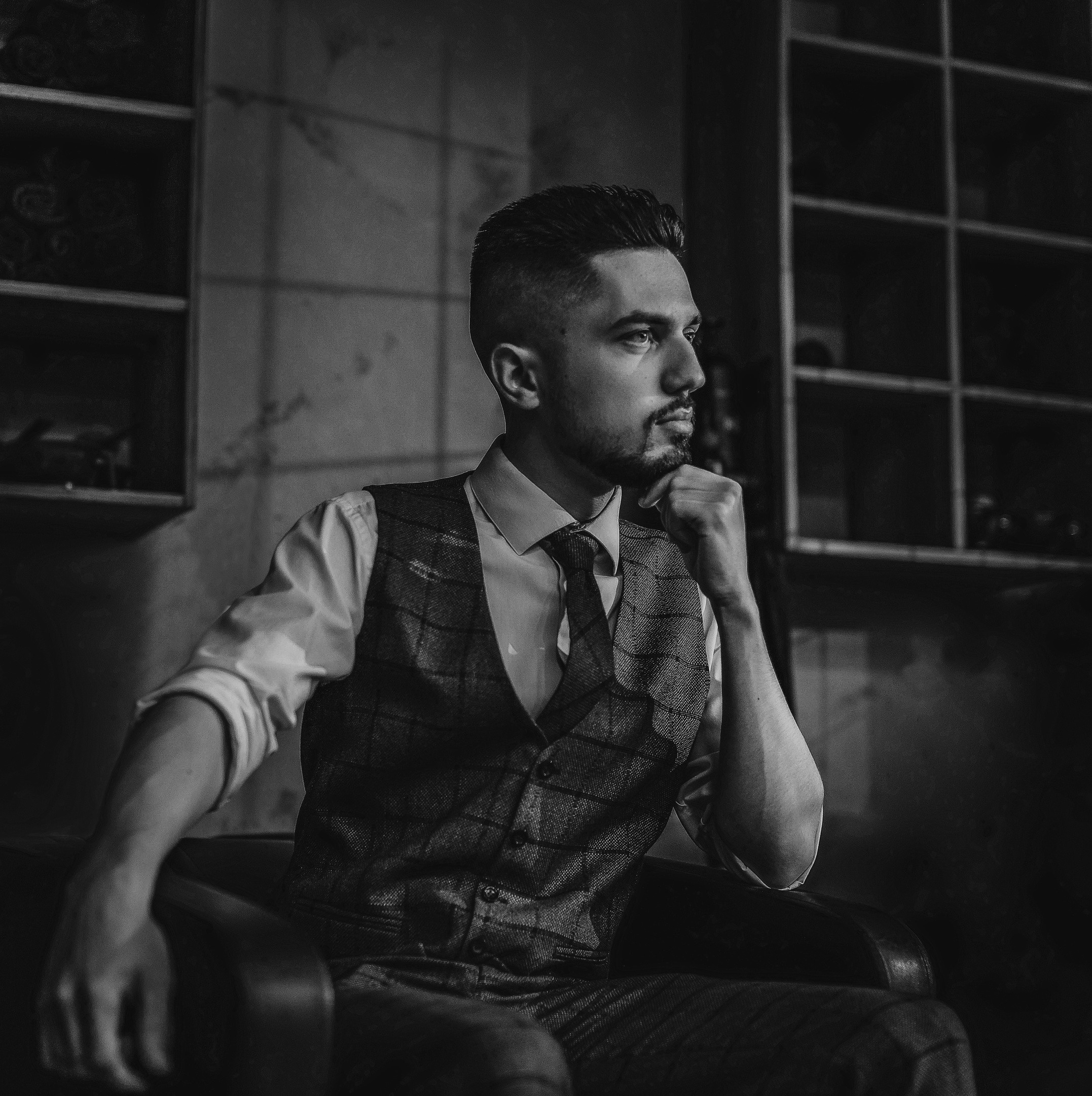 Мужской портрет. Фотограф, видеограф