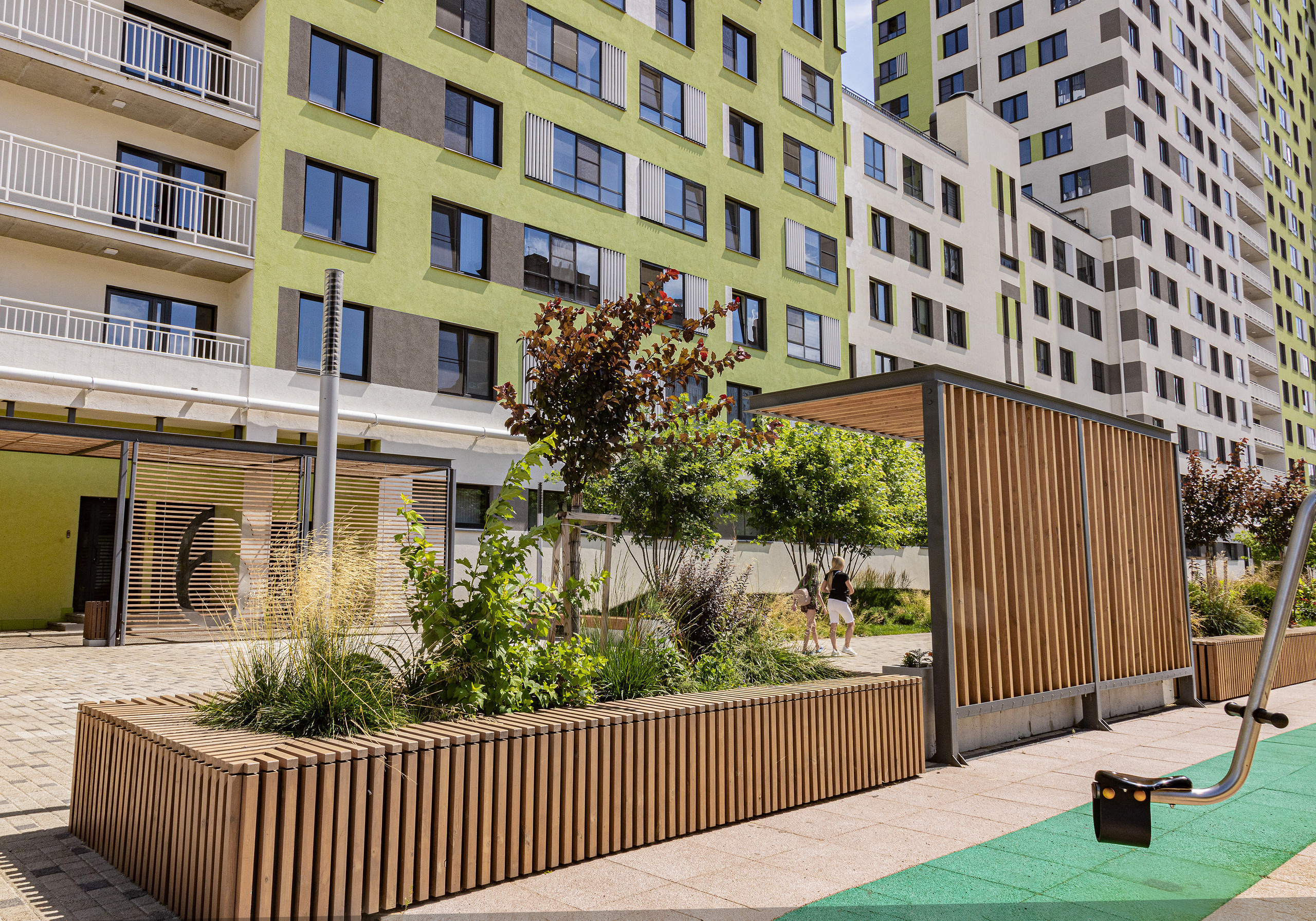 ЖК 5 Столиц, ландшафтный дизайн. Фотограф, видеограф