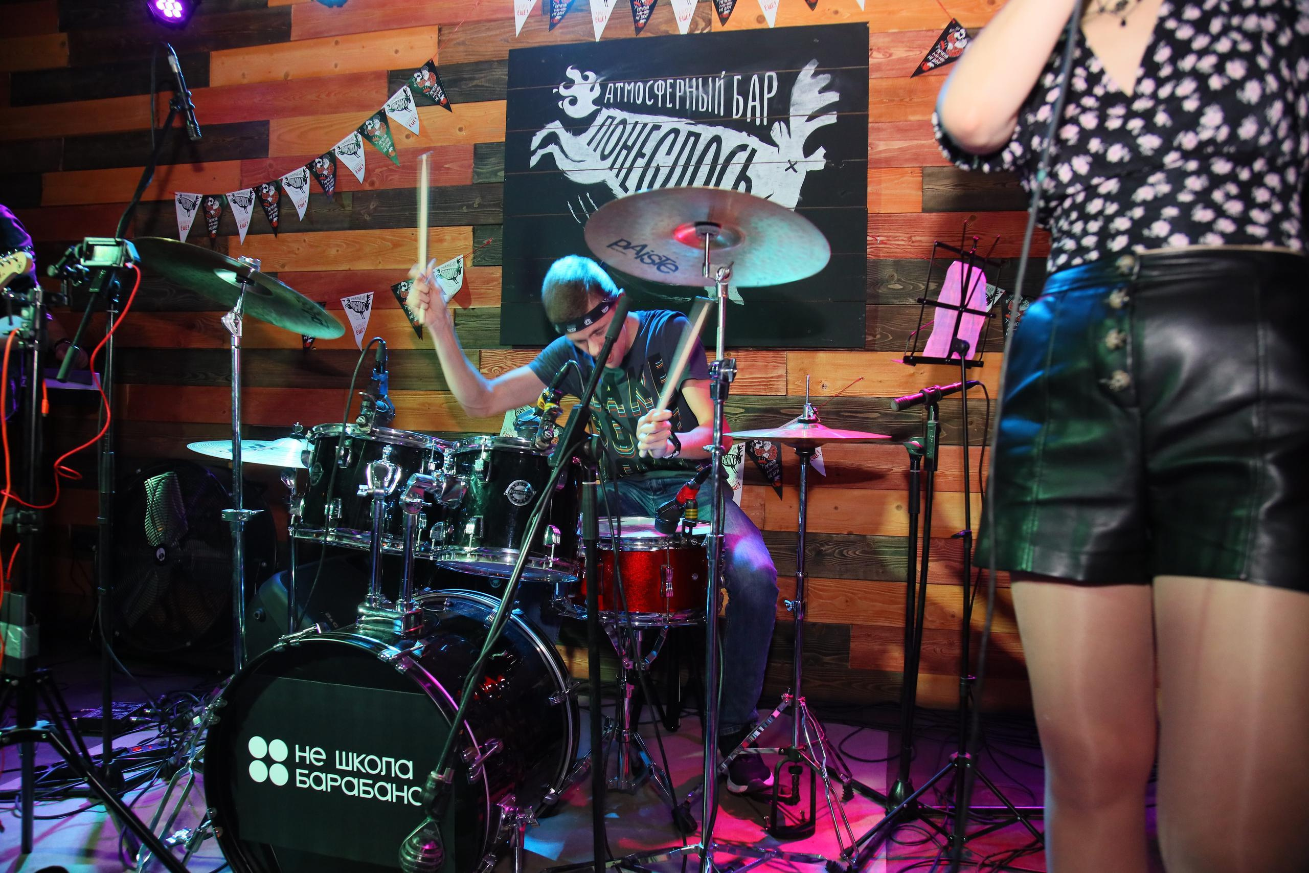 Отчётный концерт «Нешкола барабанов». Фотограф, видеограф