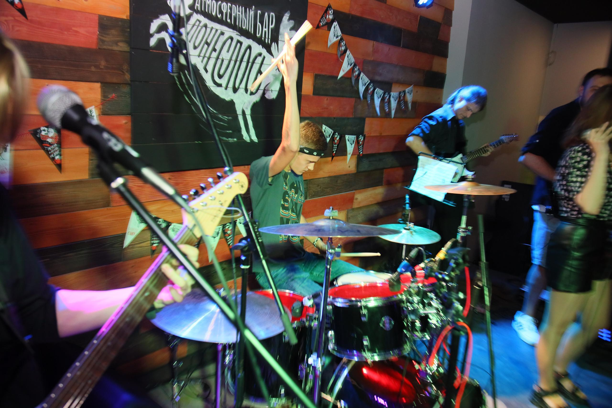 Отчётный концерт «Нешкола барабанов». Фотограф, видеограф