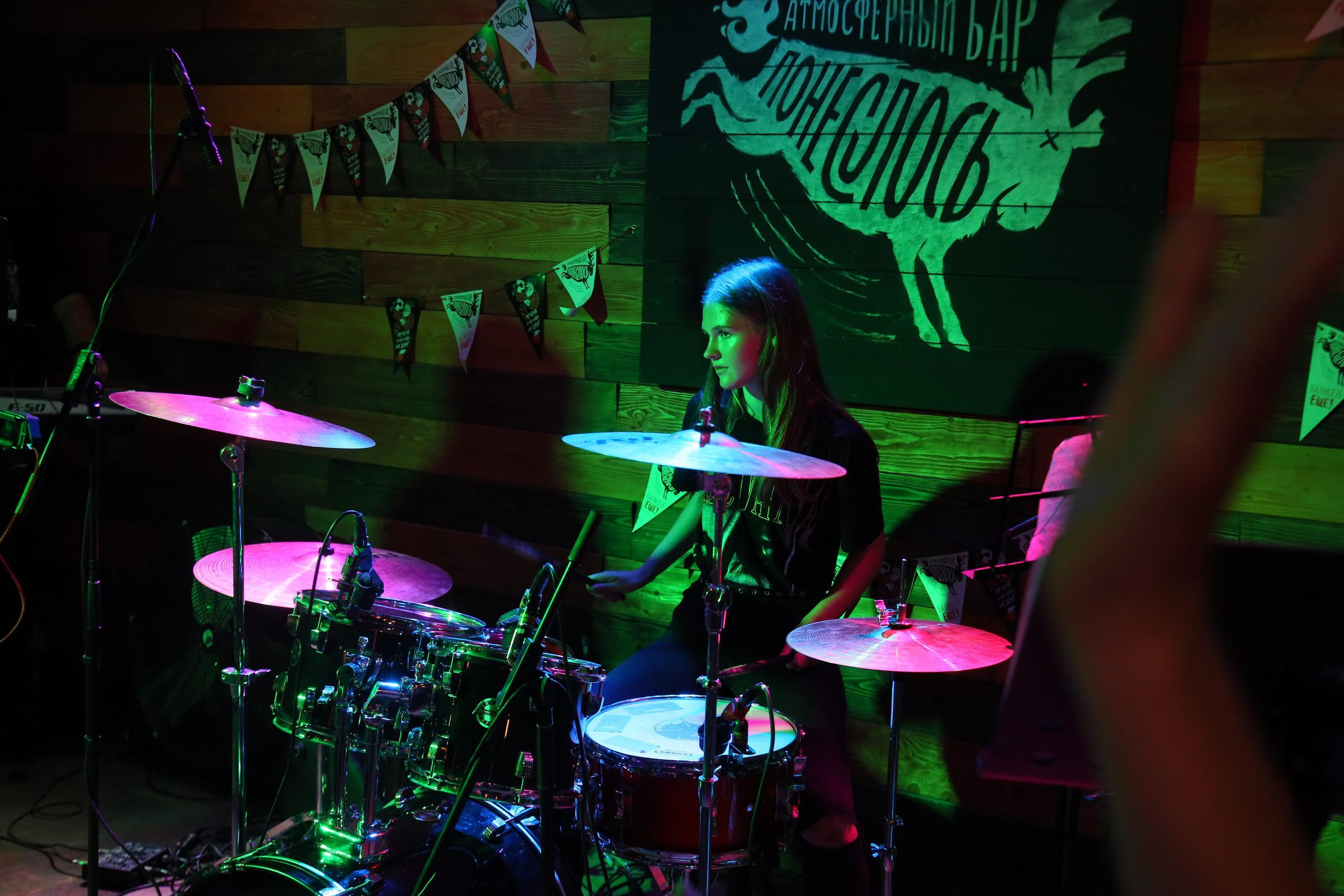 Отчётный концерт «Нешкола барабанов». Фотограф, видеограф