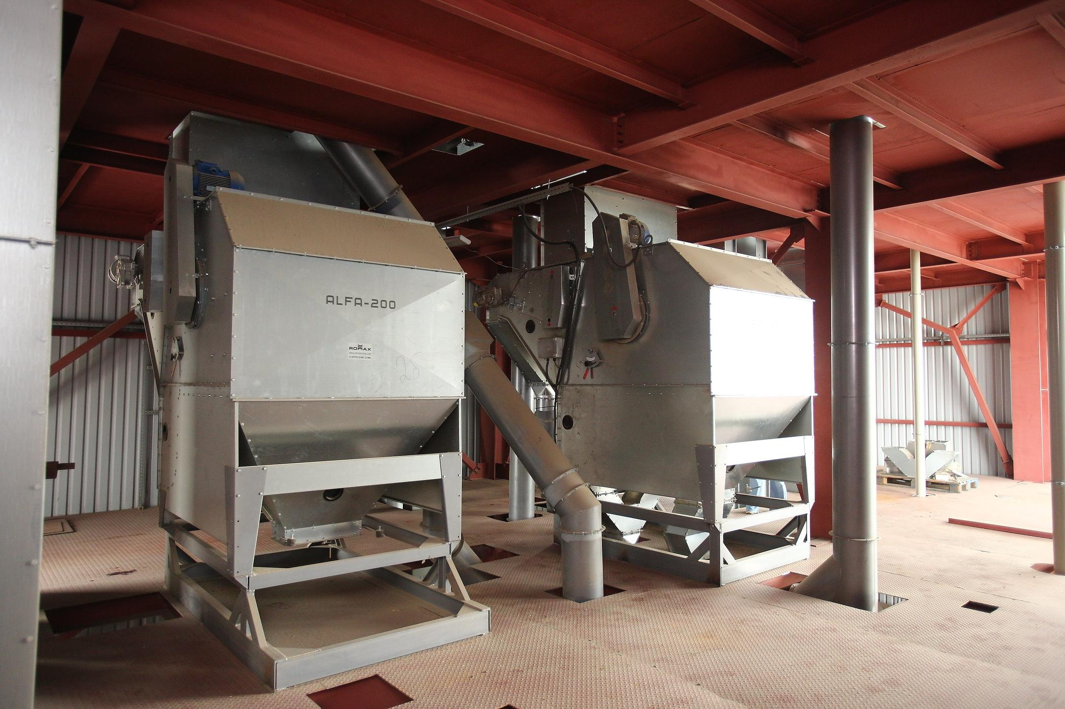 ROMAX изготовление конструкций и оборудования для зернохранилищ. Фотограф, видеограф