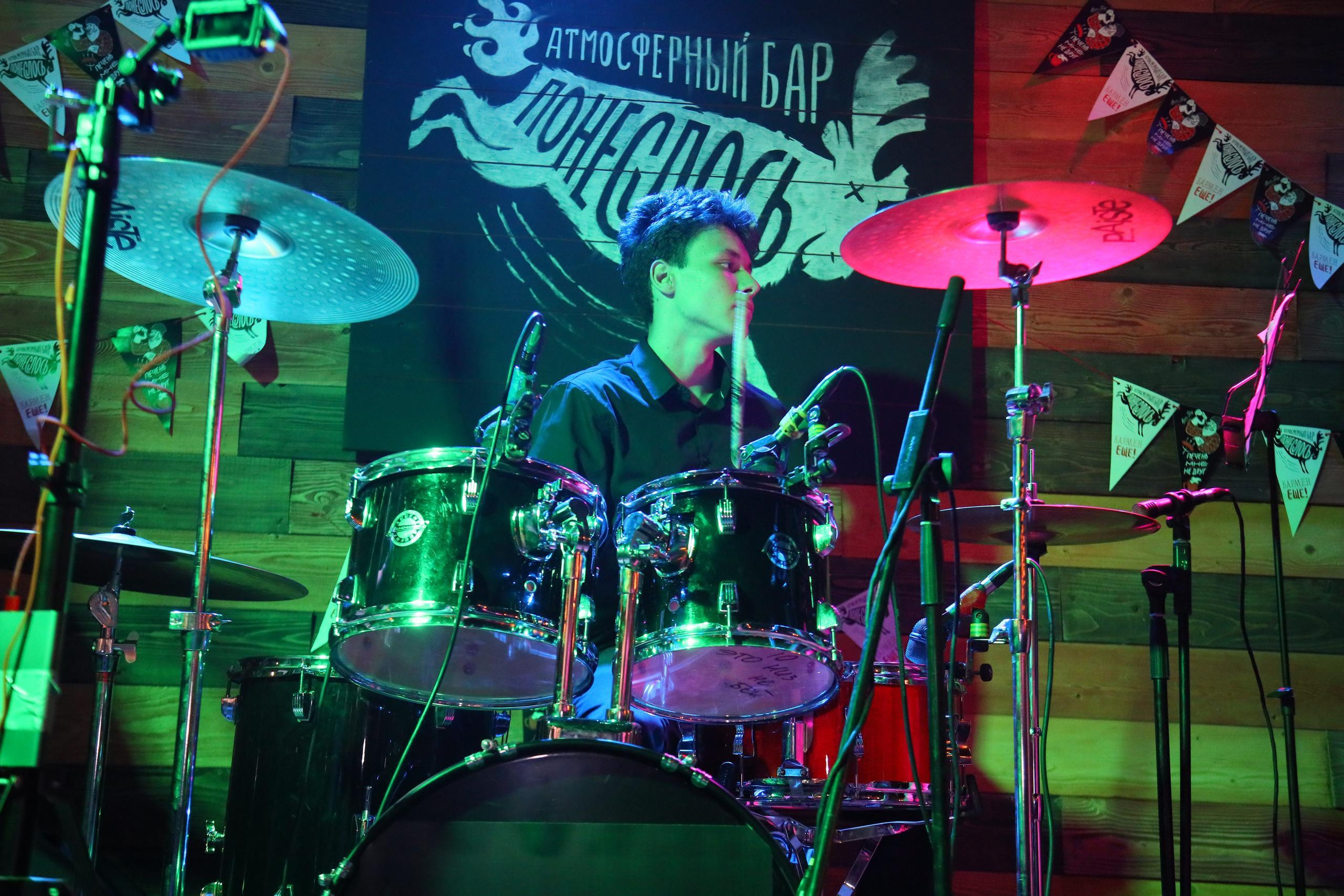 Отчётный концерт «Нешкола барабанов». Фотограф, видеограф