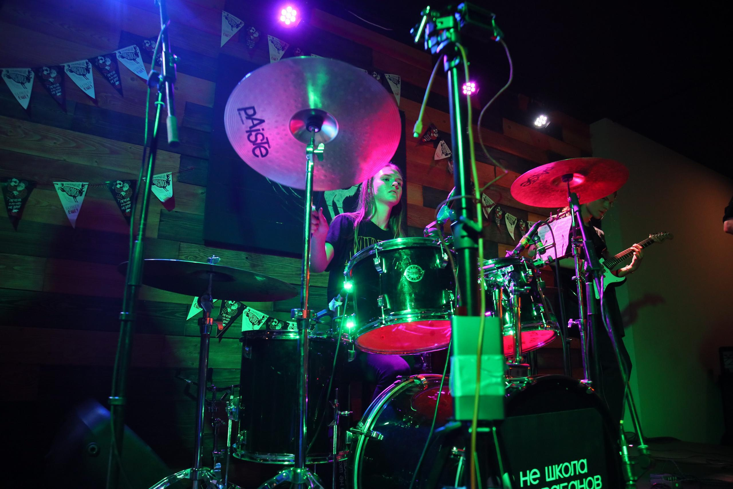 Отчётный концерт «Нешкола барабанов». Фотограф, видеограф