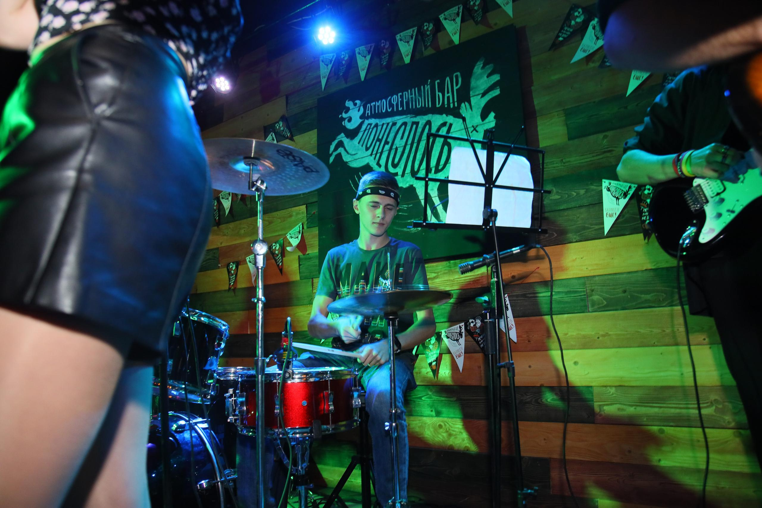 Отчётный концерт «Нешкола барабанов». Фотограф, видеограф