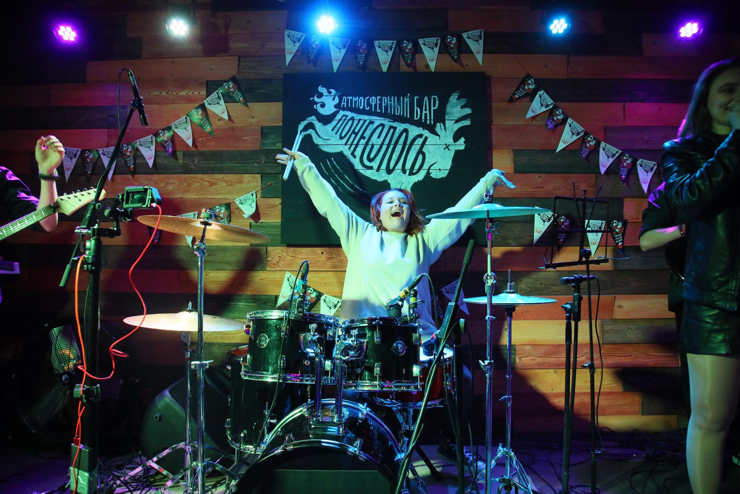 Отчётный концерт «Нешкола барабанов». Фотограф, видеограф