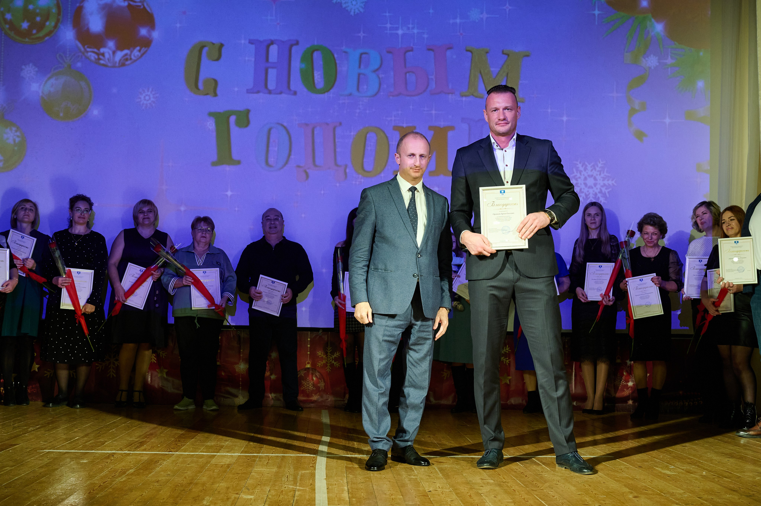 Новогодний концерт. Жизнь курорта Кабардинка в фотографиях