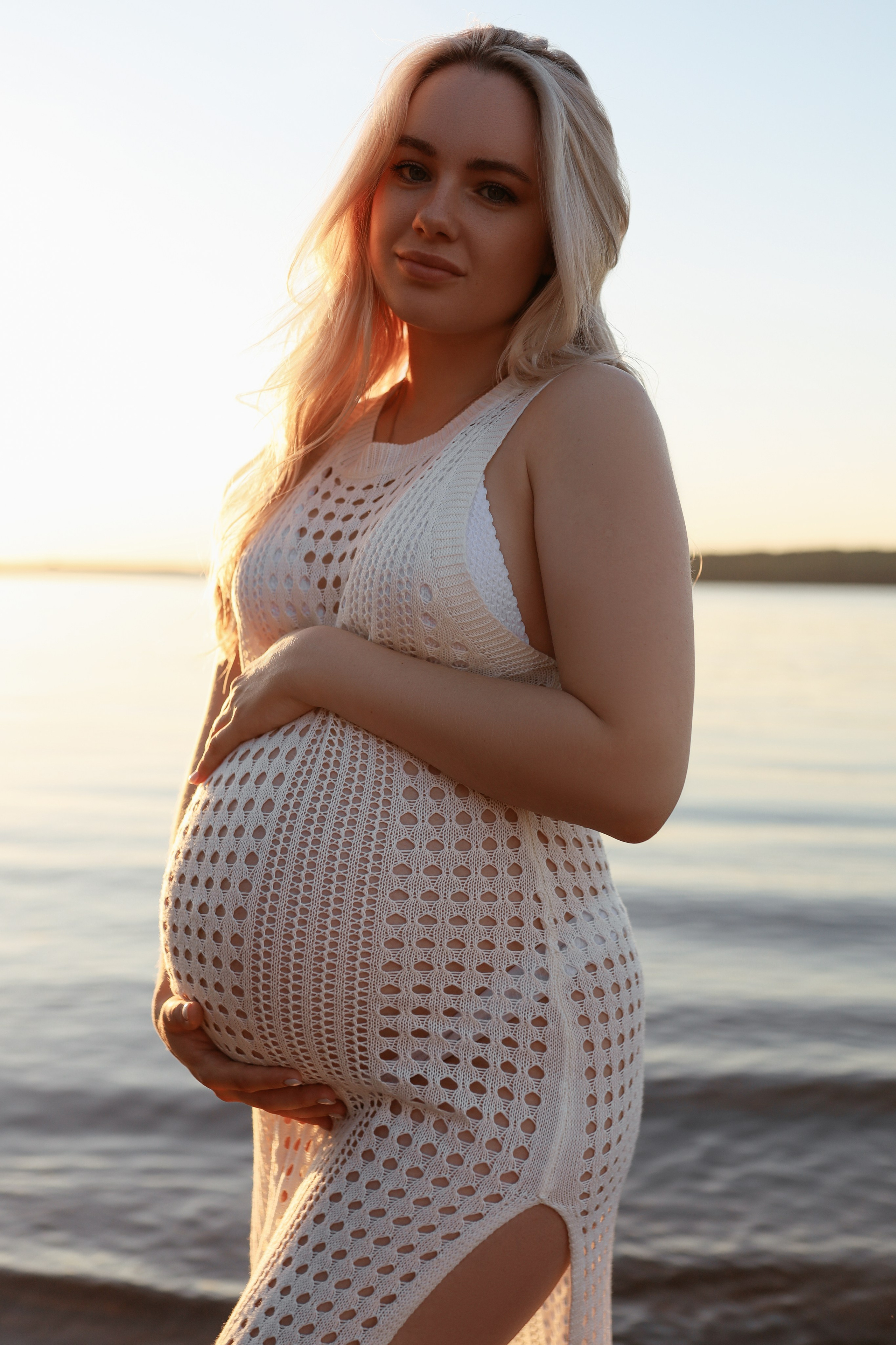 Беременность на берегу. Дьячкова Мария фотограф