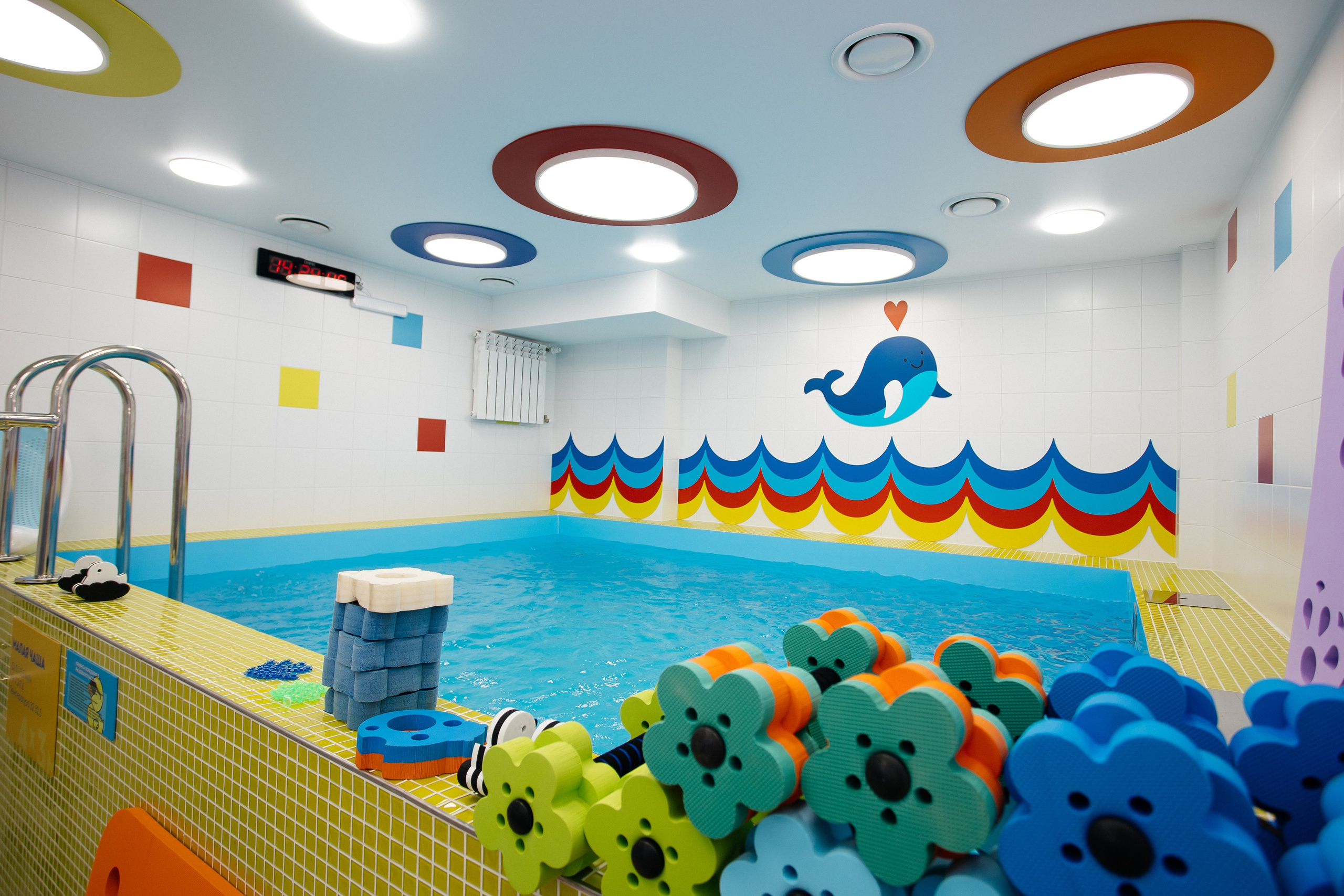 Открытие бассейна. Фотограф в Иркутске