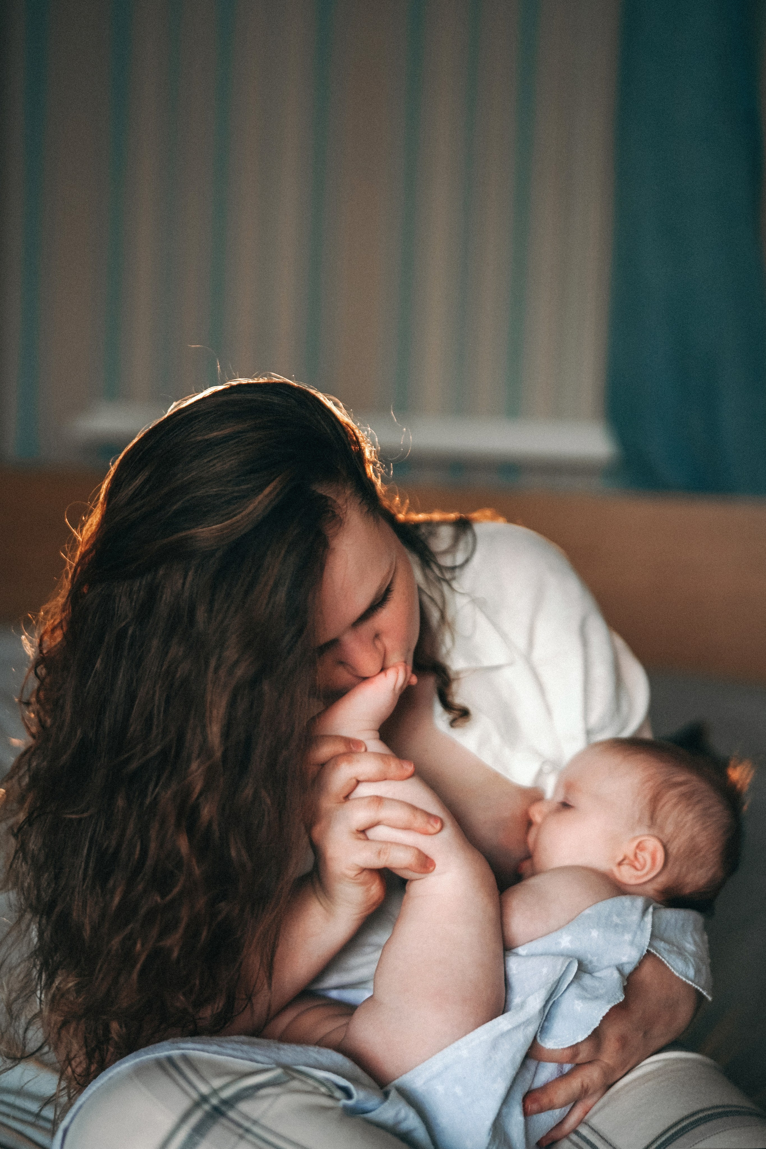 Домашняя фотосессия Ирины и Киры. Детский, семейный и ньюборн фотограф в Москве Юлия Шуарт