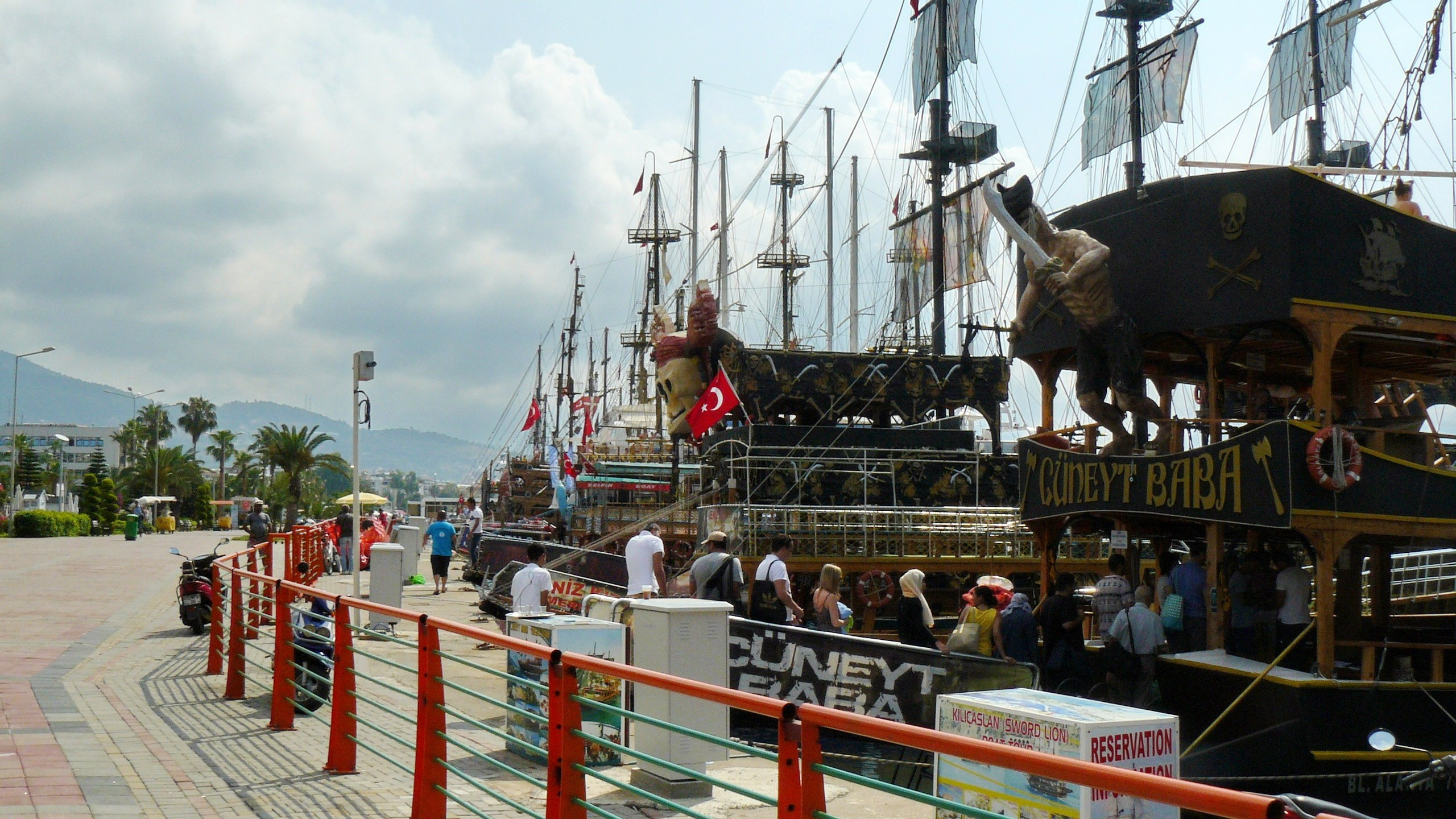 Алания 2015 порт и парк. Фотопрогулки по Миру