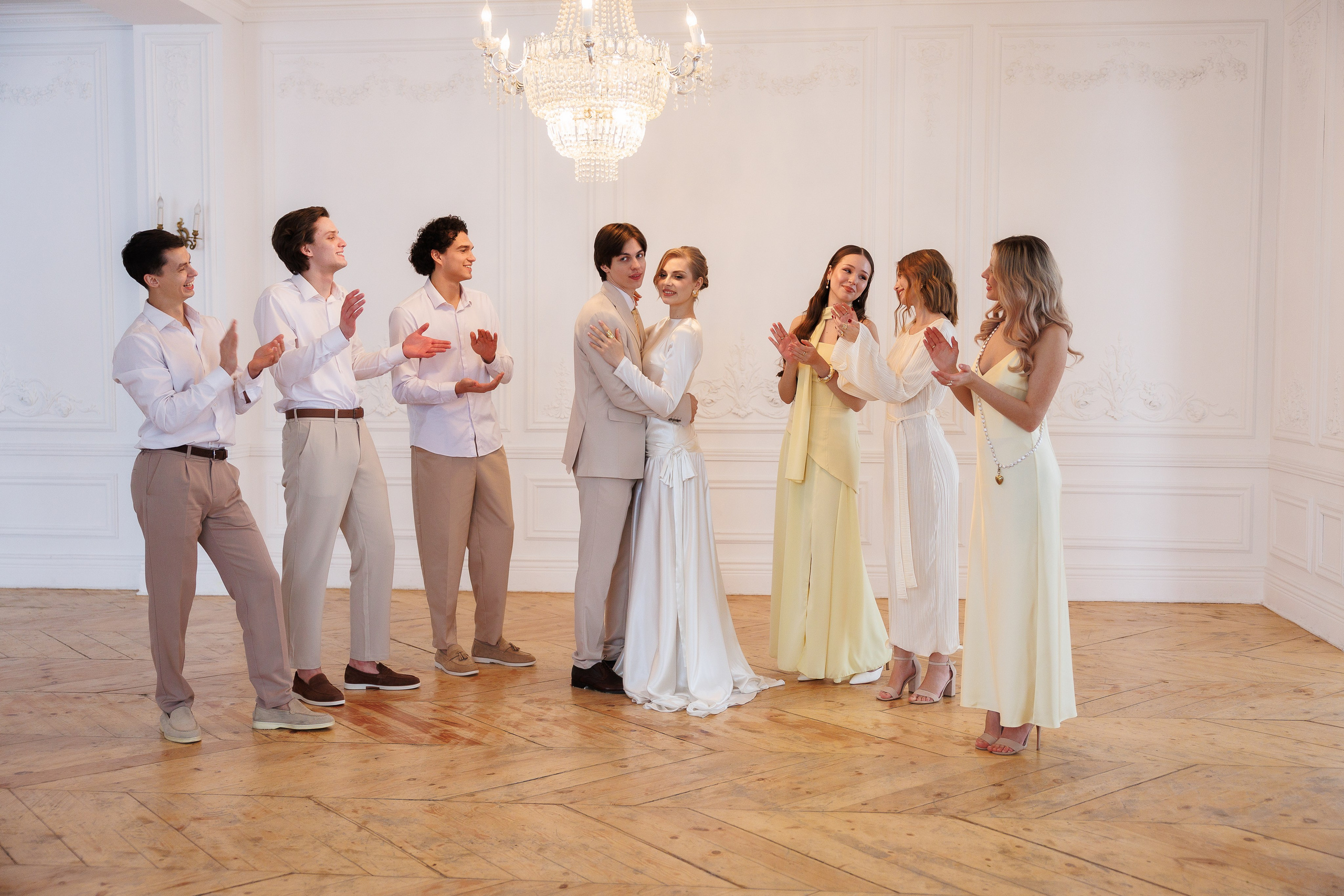 Камерная свадьба: весеннее настроение. Свадебный и семейный фотограф в Москве Красинская Мария