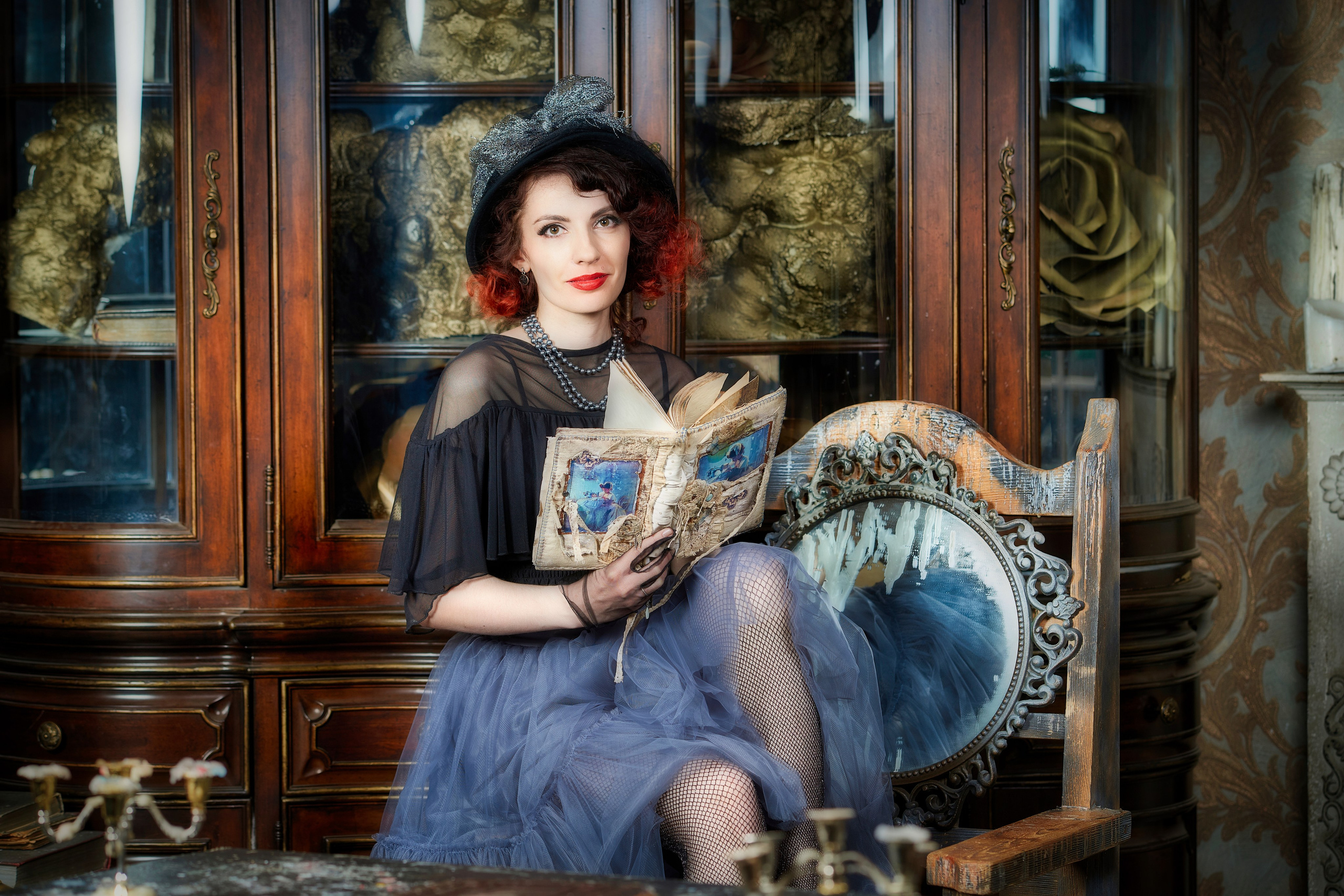 Студийная съёмка.