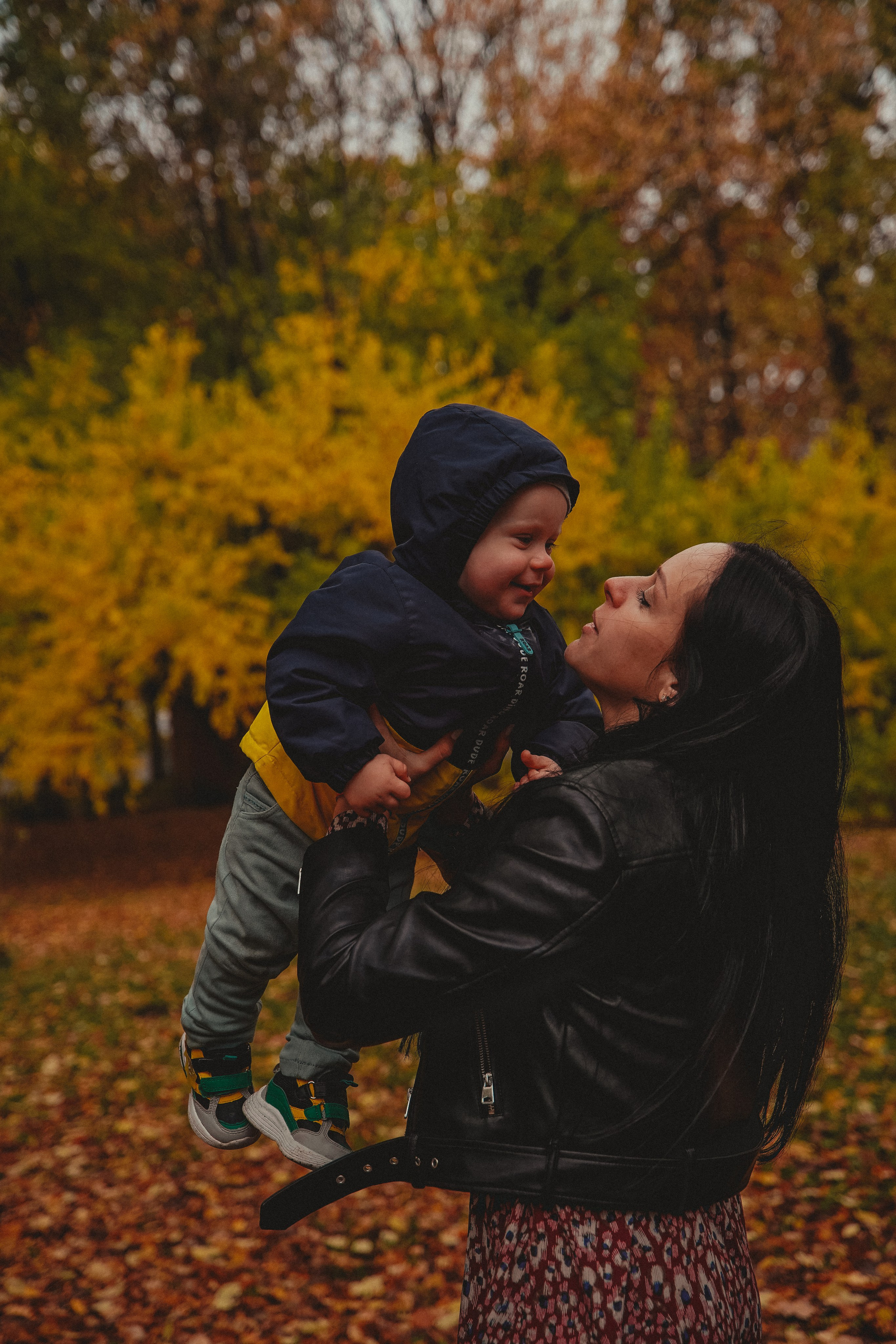 Фотосессия большой семьи в парке. Семейный и женский фотограф в Краснодаре Анастасия Приймак
