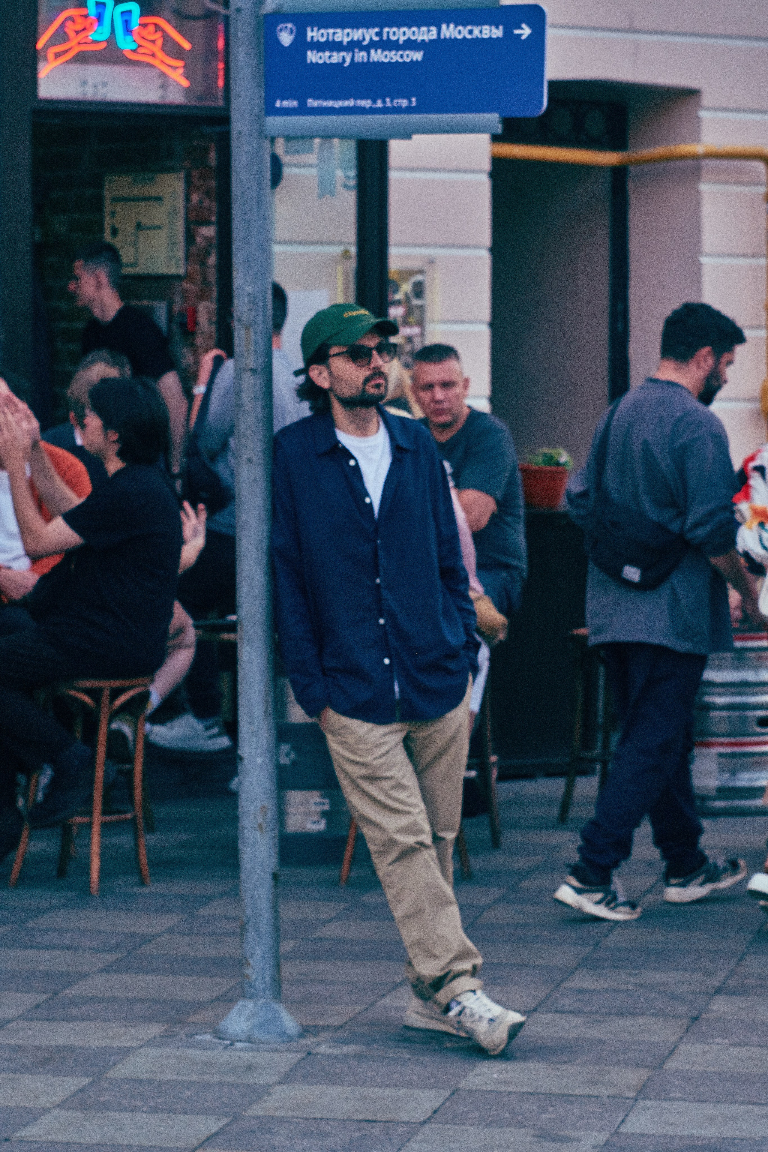 Уличный мужской портрет - фотограф Виталий Дени