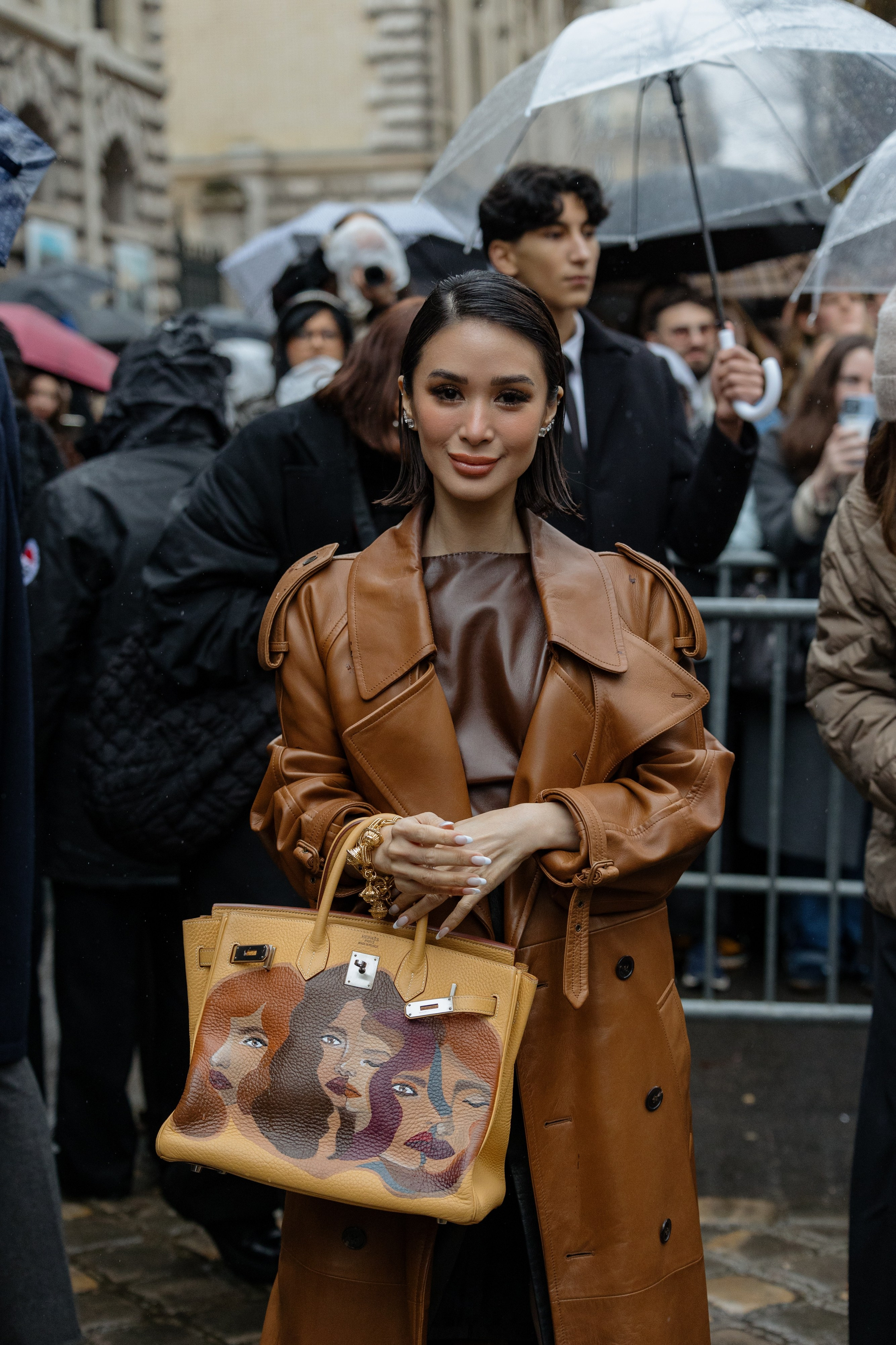 HERMES PFW WOMENSWEAR FALL-WINTER 24/25. Photographer in Milan Ivan Goncharov