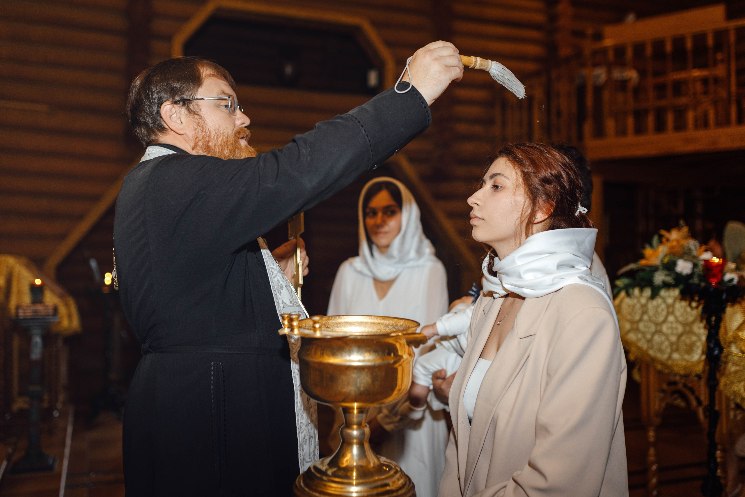 Крещение Павла, храм Святой Троицы, июль 2026. Свадебный и семейный фотограф Минск, Вера Климович