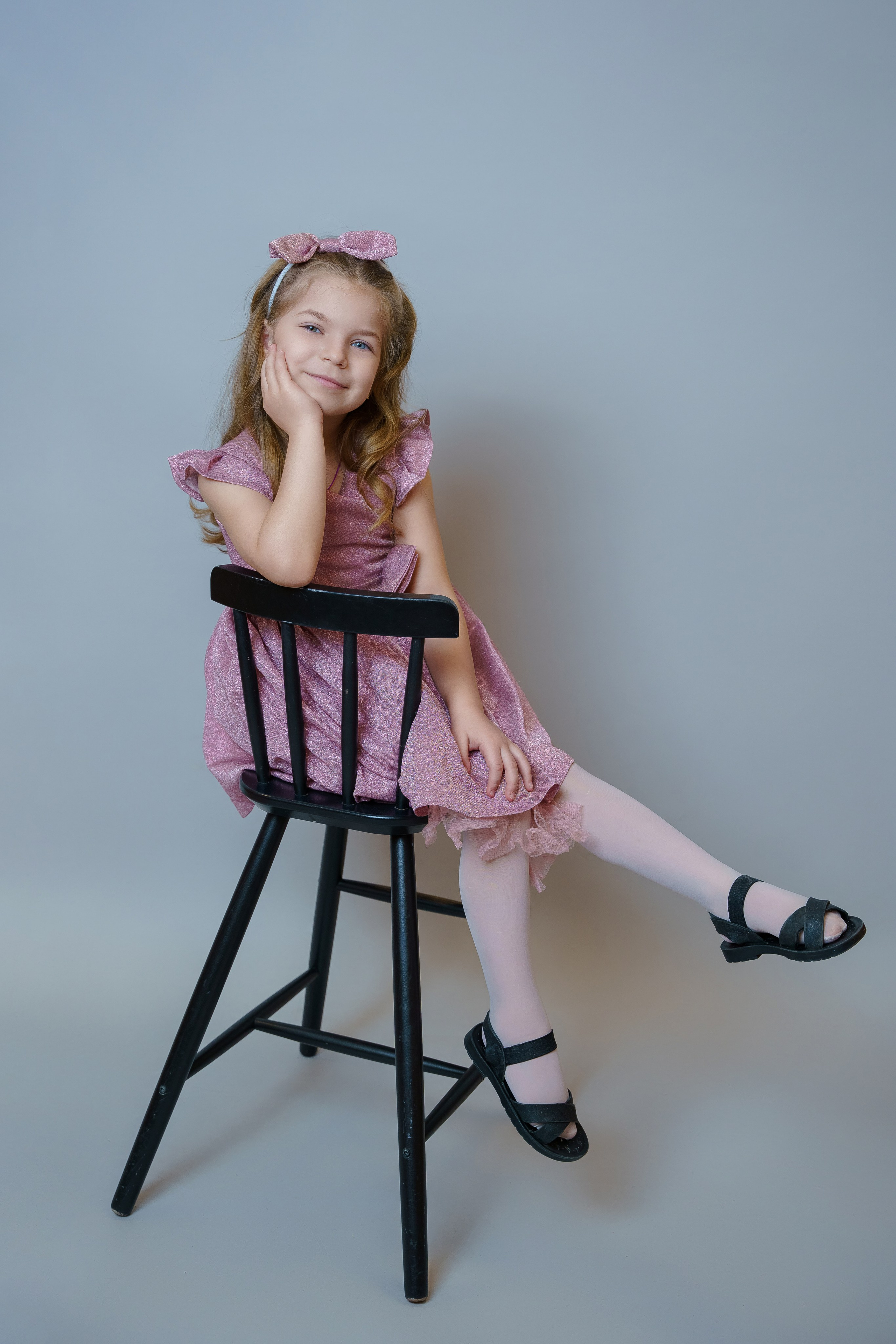 Студийная съемка в саду