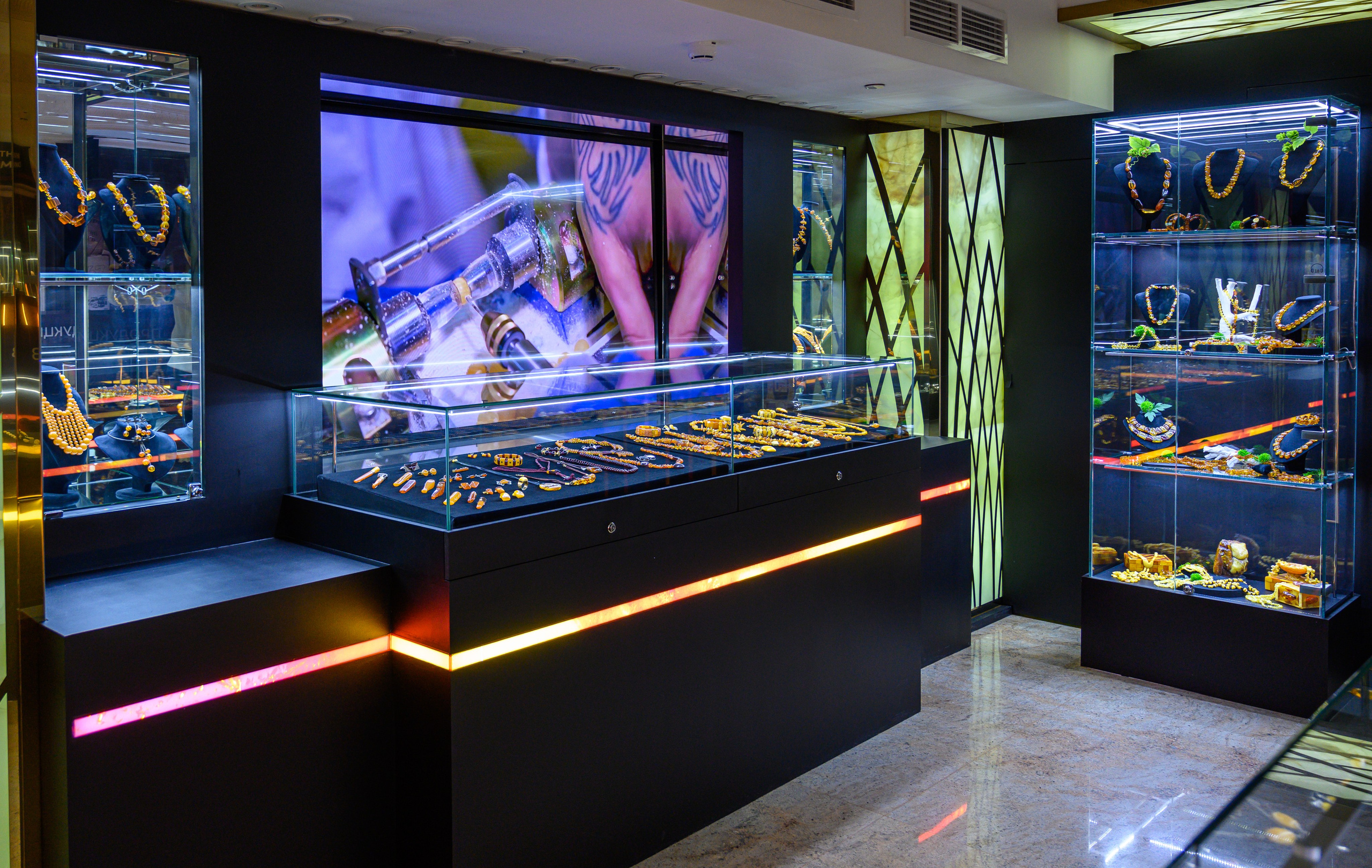 Музей янтаря на Арбате. Фотограф Андрей Зикеев, фотостудия AzArt Studio в Москве