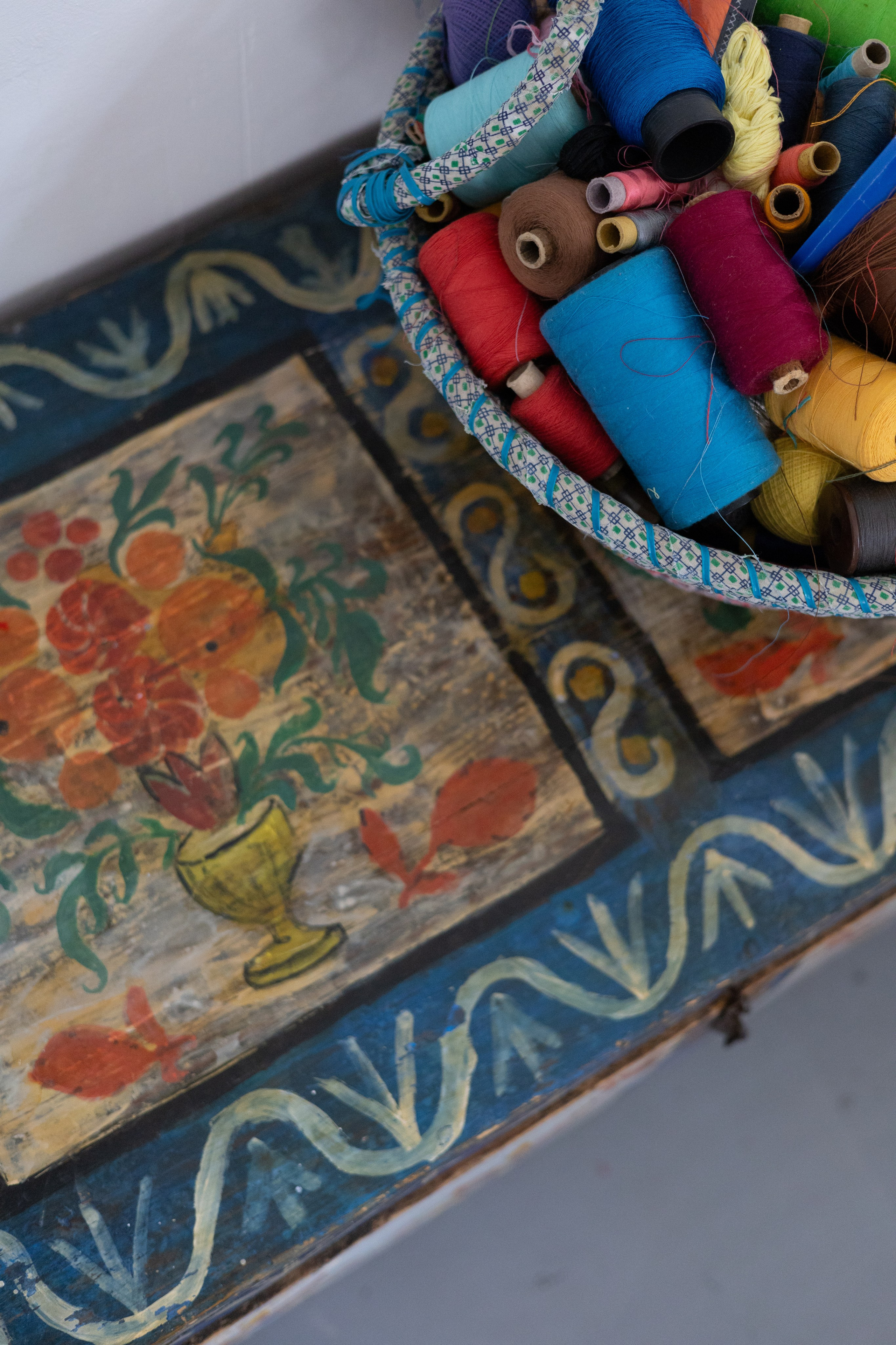 Вера и дети в мастерской. Портрет художника. Марина Лавинская Фотограф из Москвы