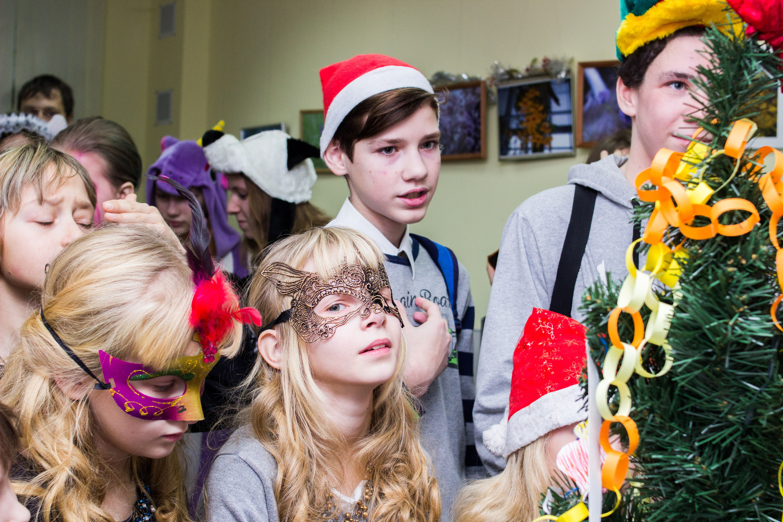 Новогодний карнавал в Зелёном Парусе. Детский и семейный фотограф, фотограф мероприятий Нижний Новгород