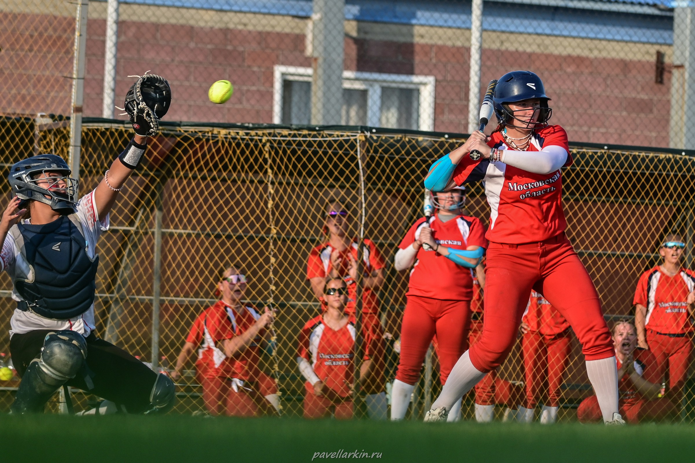 Софтбол: Финал юношеской спартакиады 2025 года. Спортивный фотограф, фотожурналист Павел Ларькин