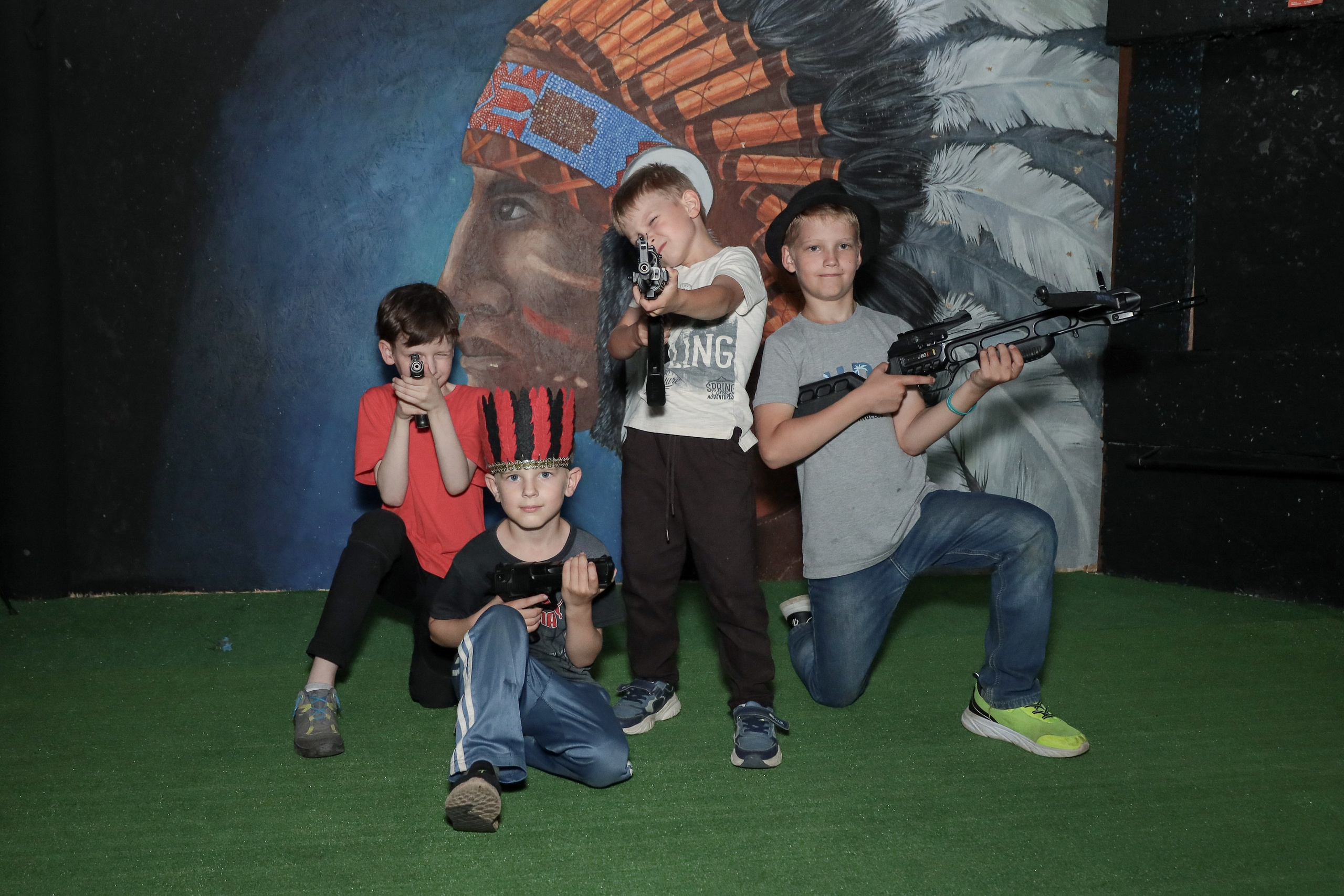 День рождение в стрелковом клубе. Фотограф Надршина Лилия