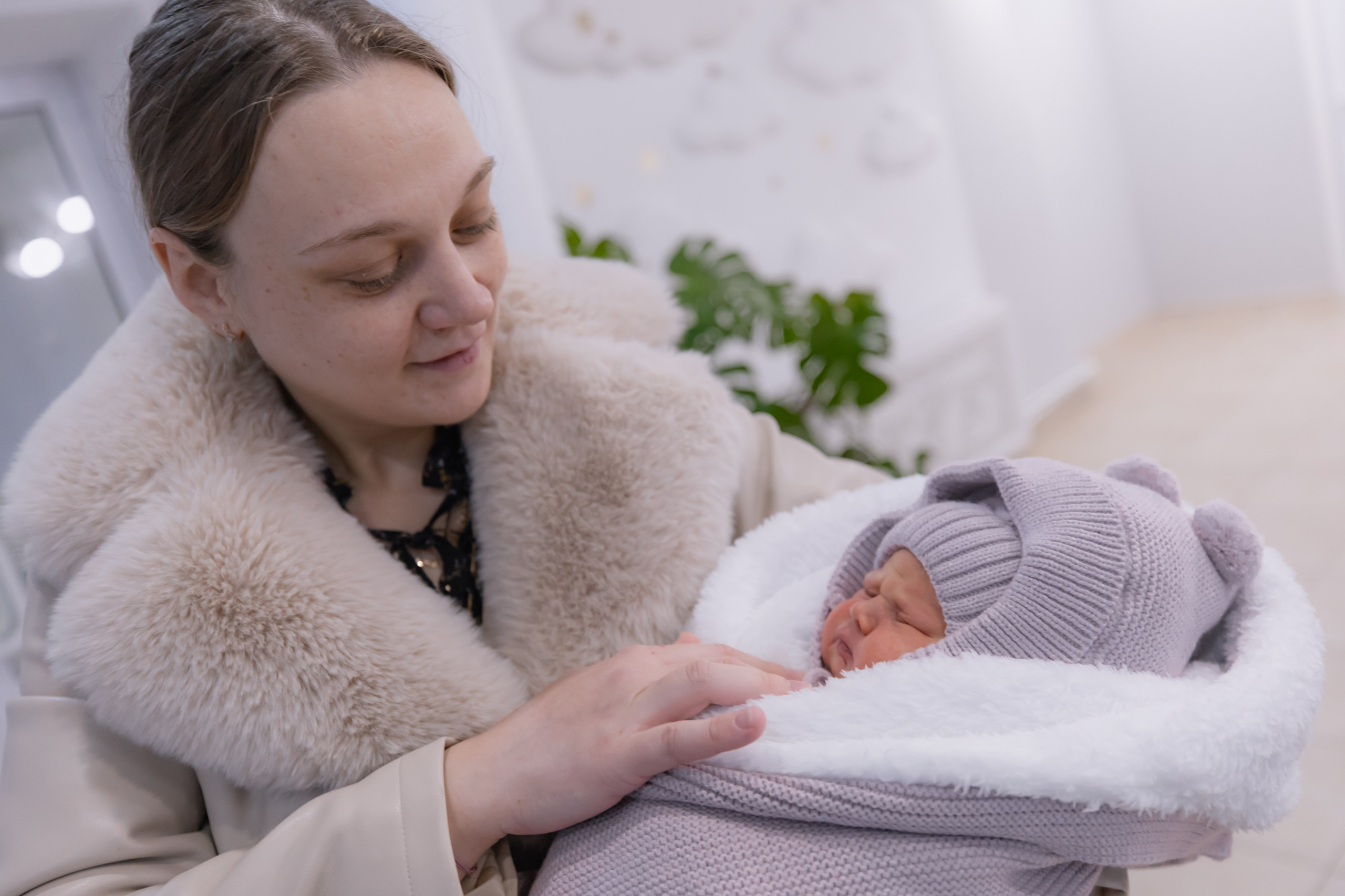 Выписка Ариши. Детский и семейный фотограф Евгения Вахнеева Москва Зеленоград