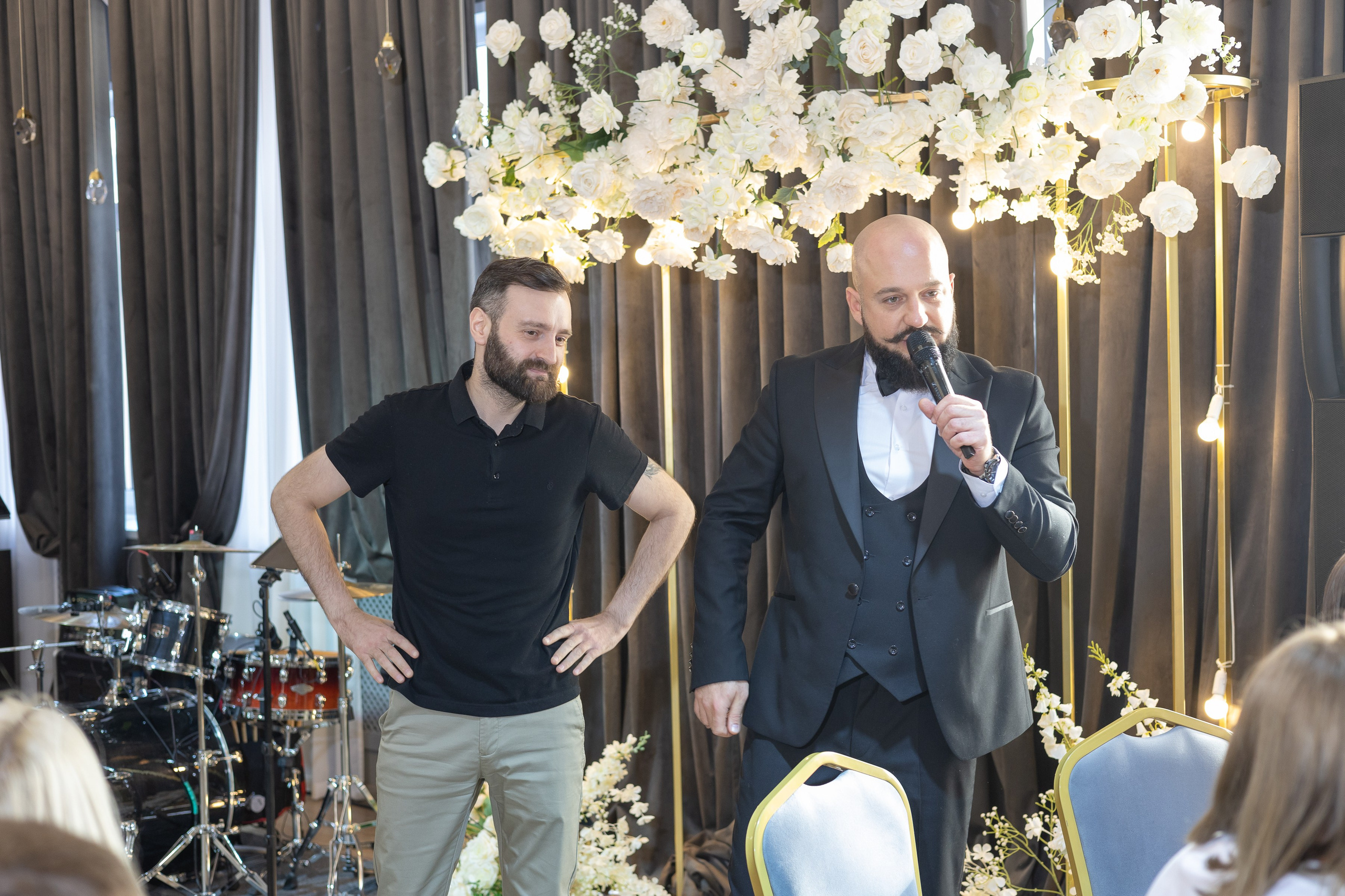 Свадебное чаепитие для молодоженов