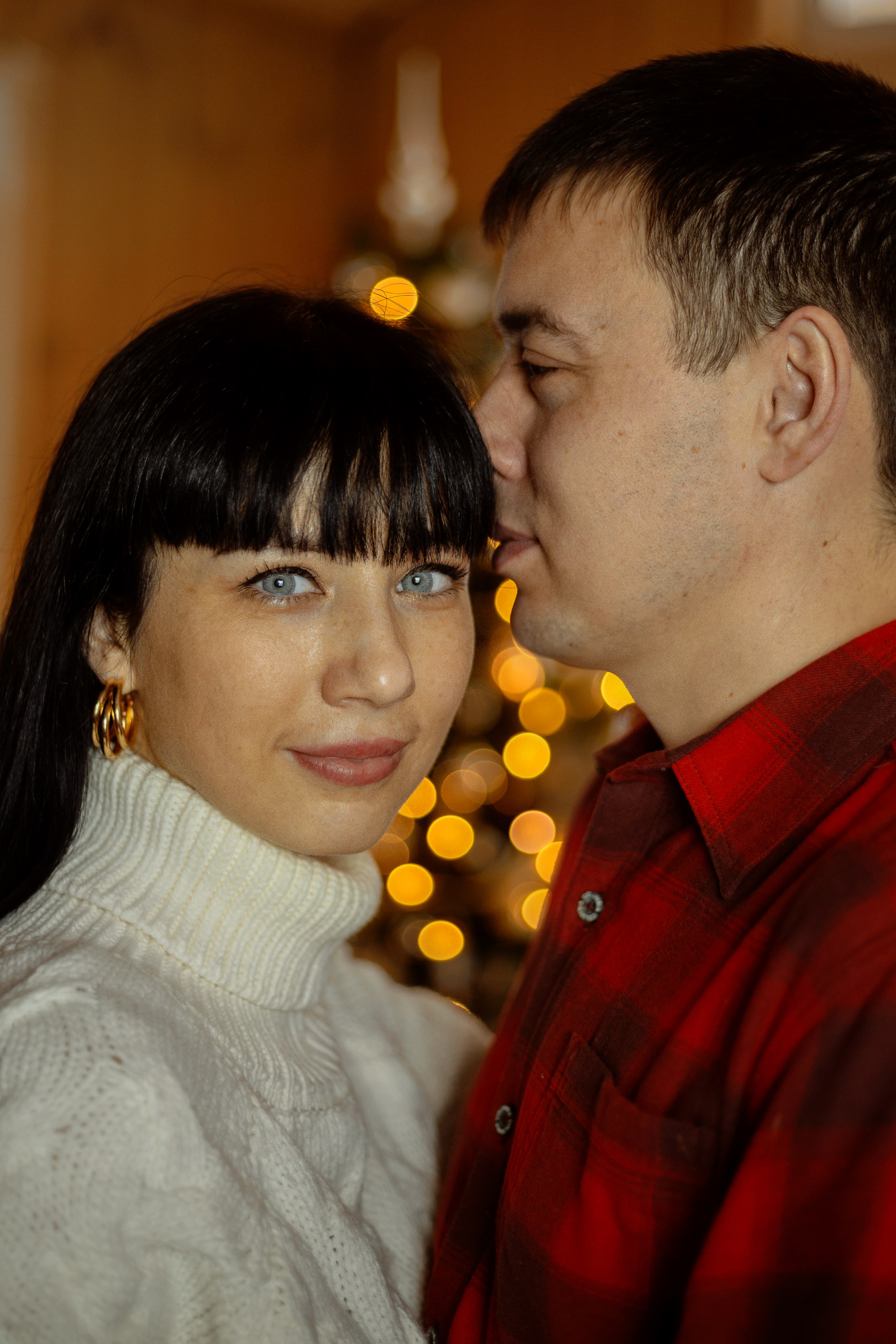 Новогодние Сергей, Татьяна и Мирослава. Детский и семейный фотограф г. Чебоксары Оля Горбунова