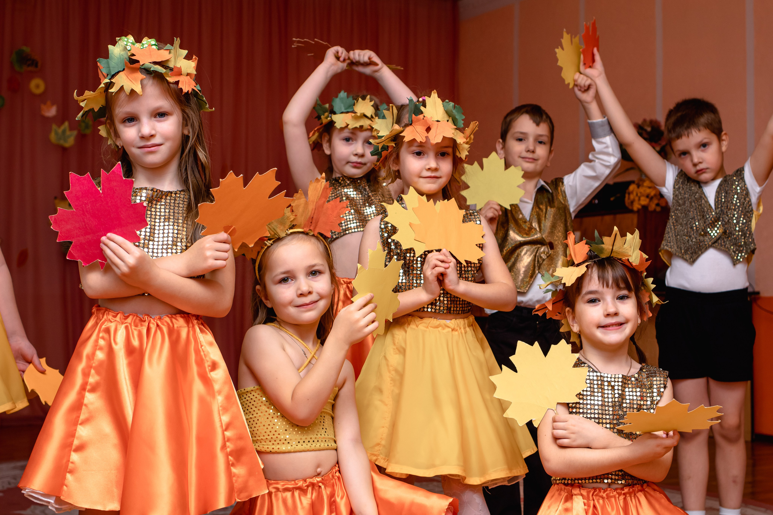 Осенний праздник в детском саду. Маргарита. Семейный фотограф в Минске Приболовец Светлана