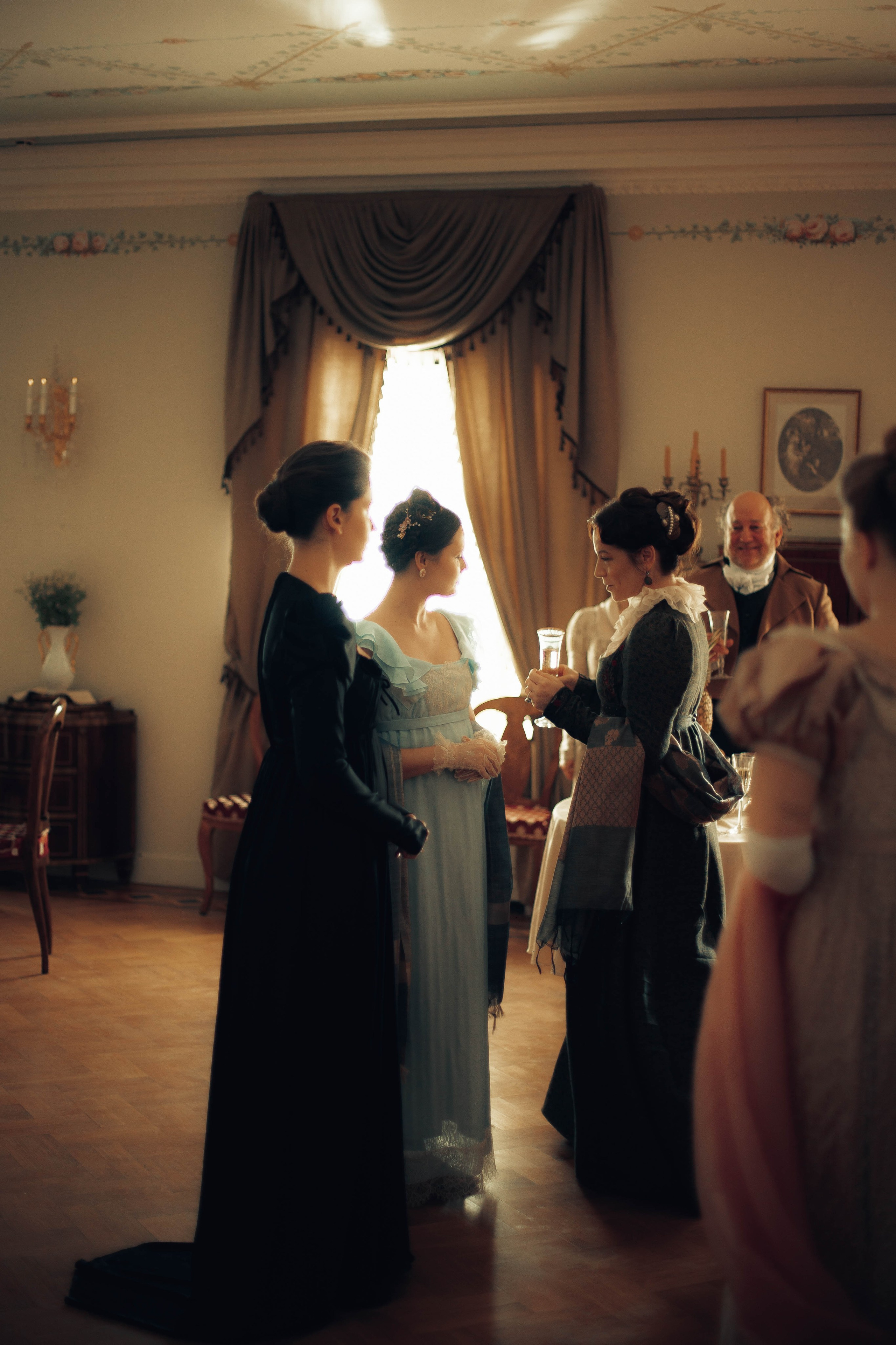 Бэкстейдж с фильма «Онегин». Фотограф Veronika Potaseva