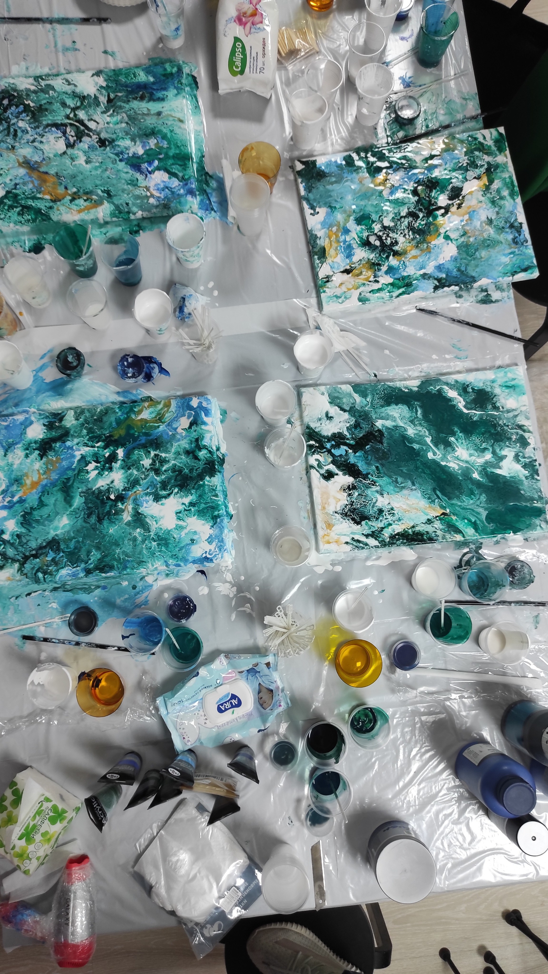 Арт-вечеринки. Арт-вечеринки и мастер-классы в Москве для взрослых и детей