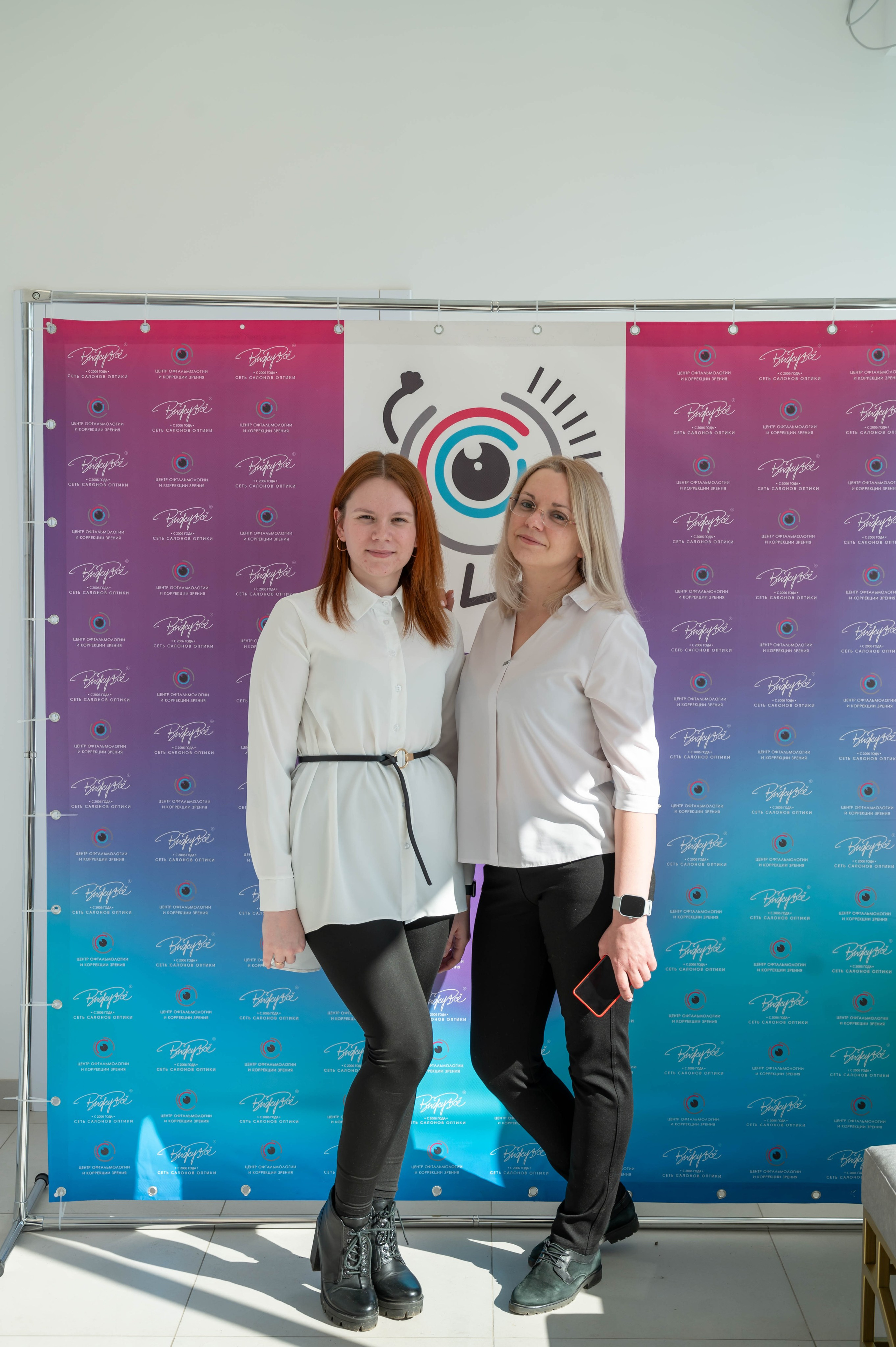 Съёмка открытия оптики